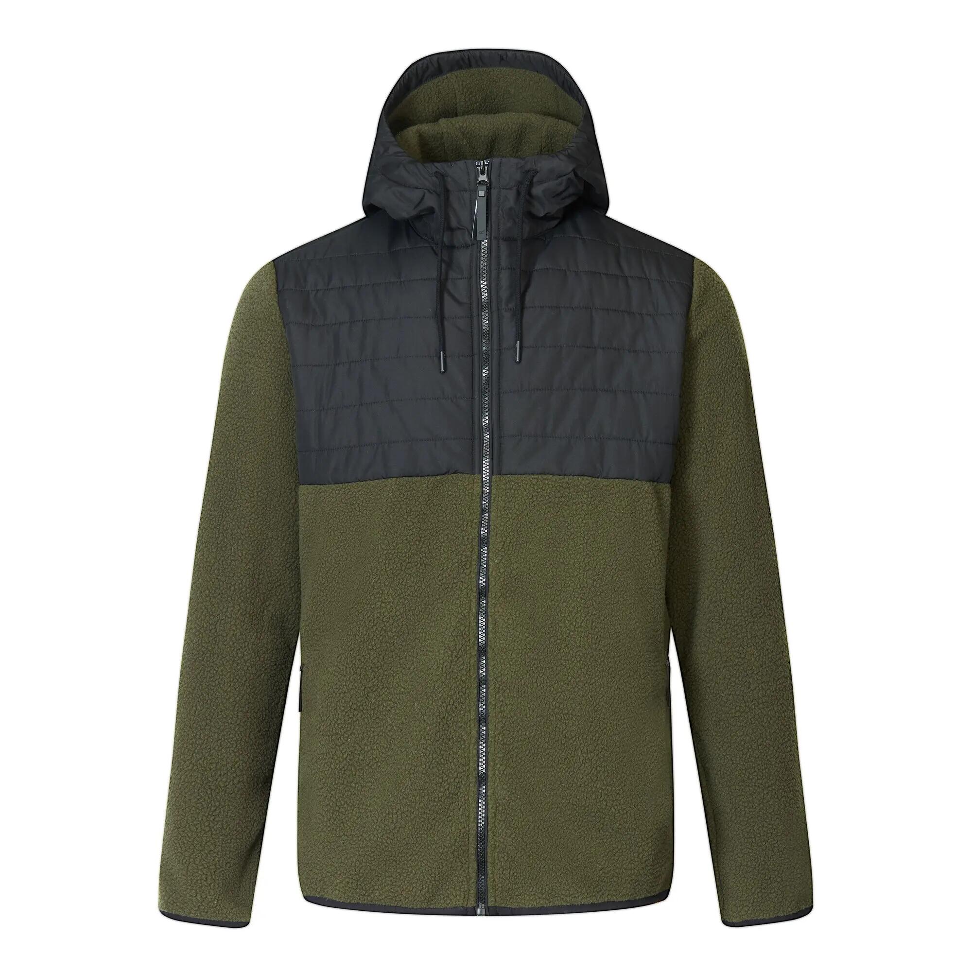 Frankie Borg Hybrid fleecevest met volledige ritssluiting voor heren 8/11