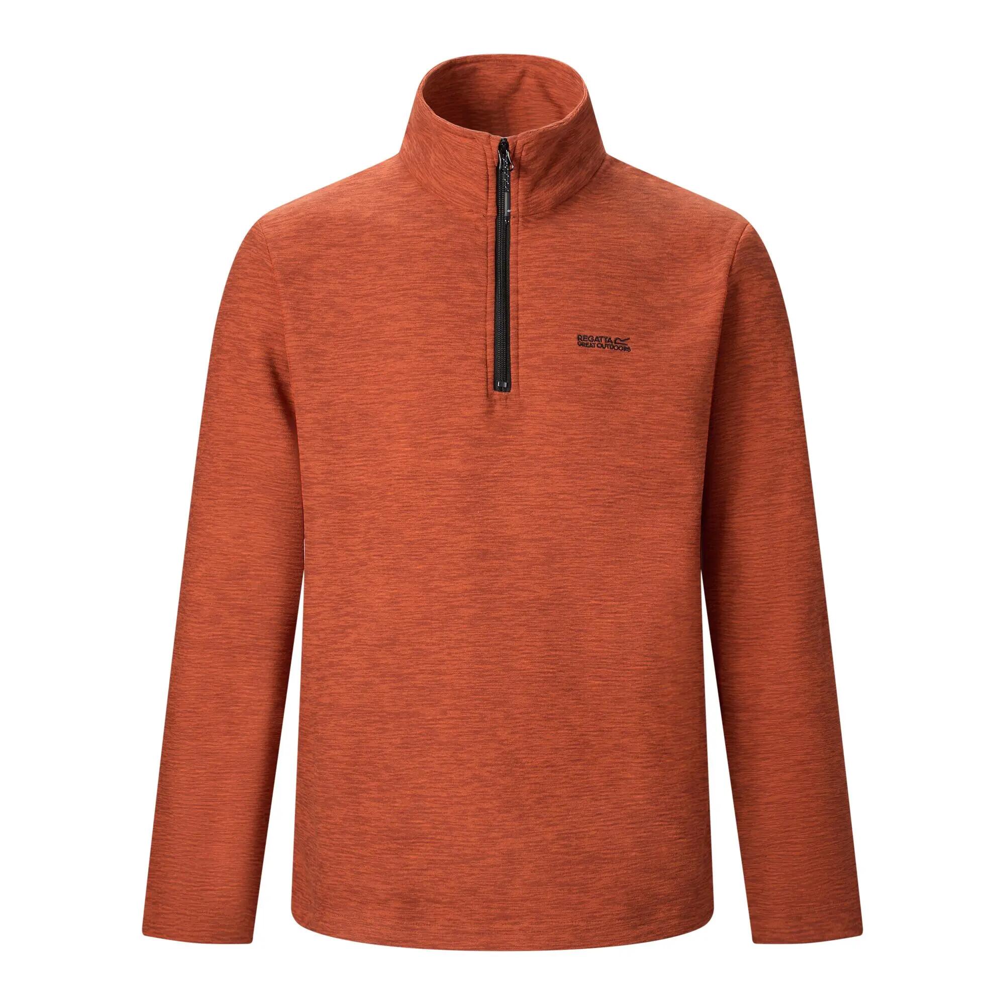 Mens Thompson Marl Half Zip Fleece 7/10