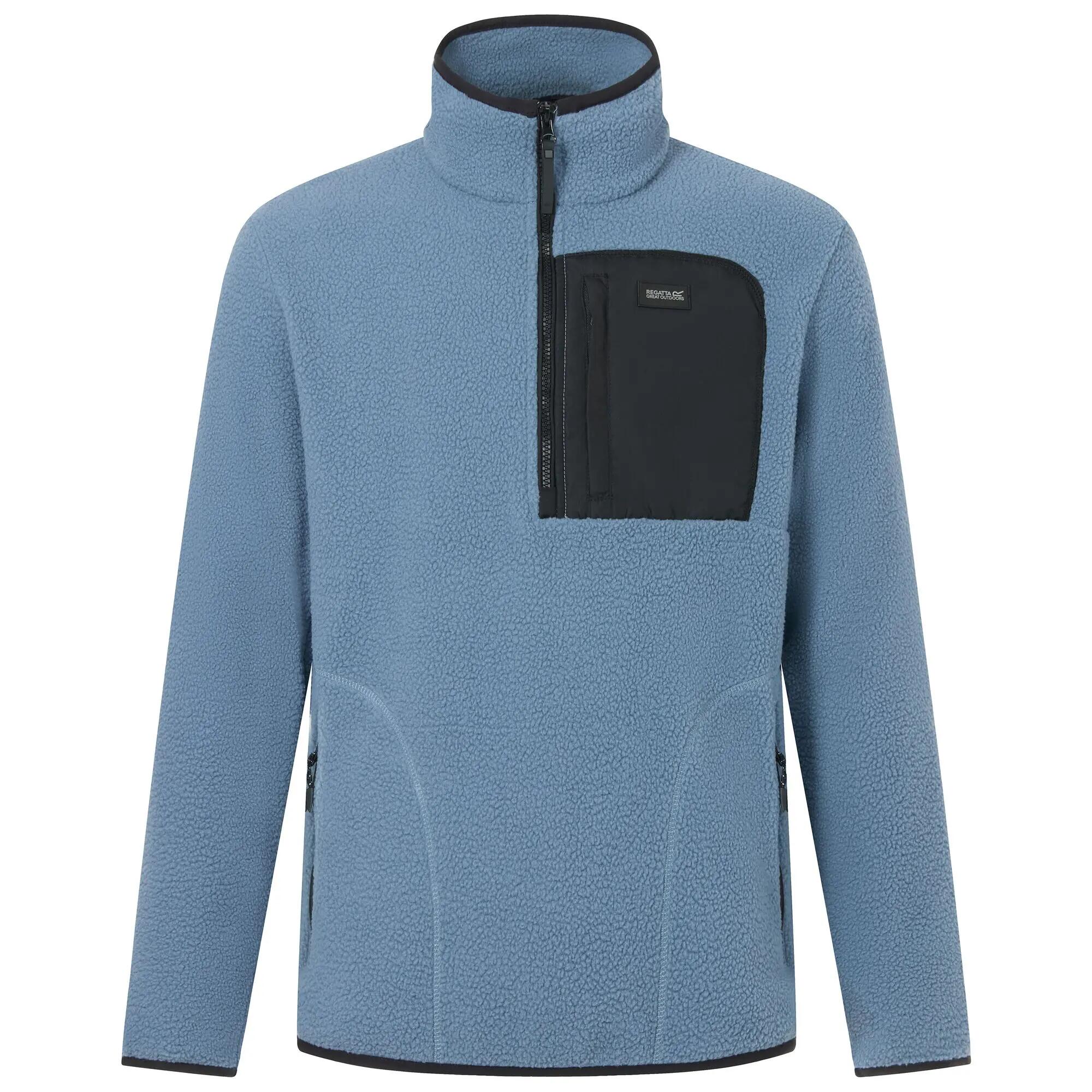 Polaire à demi-zip Frankie Borg pour homme 7/10