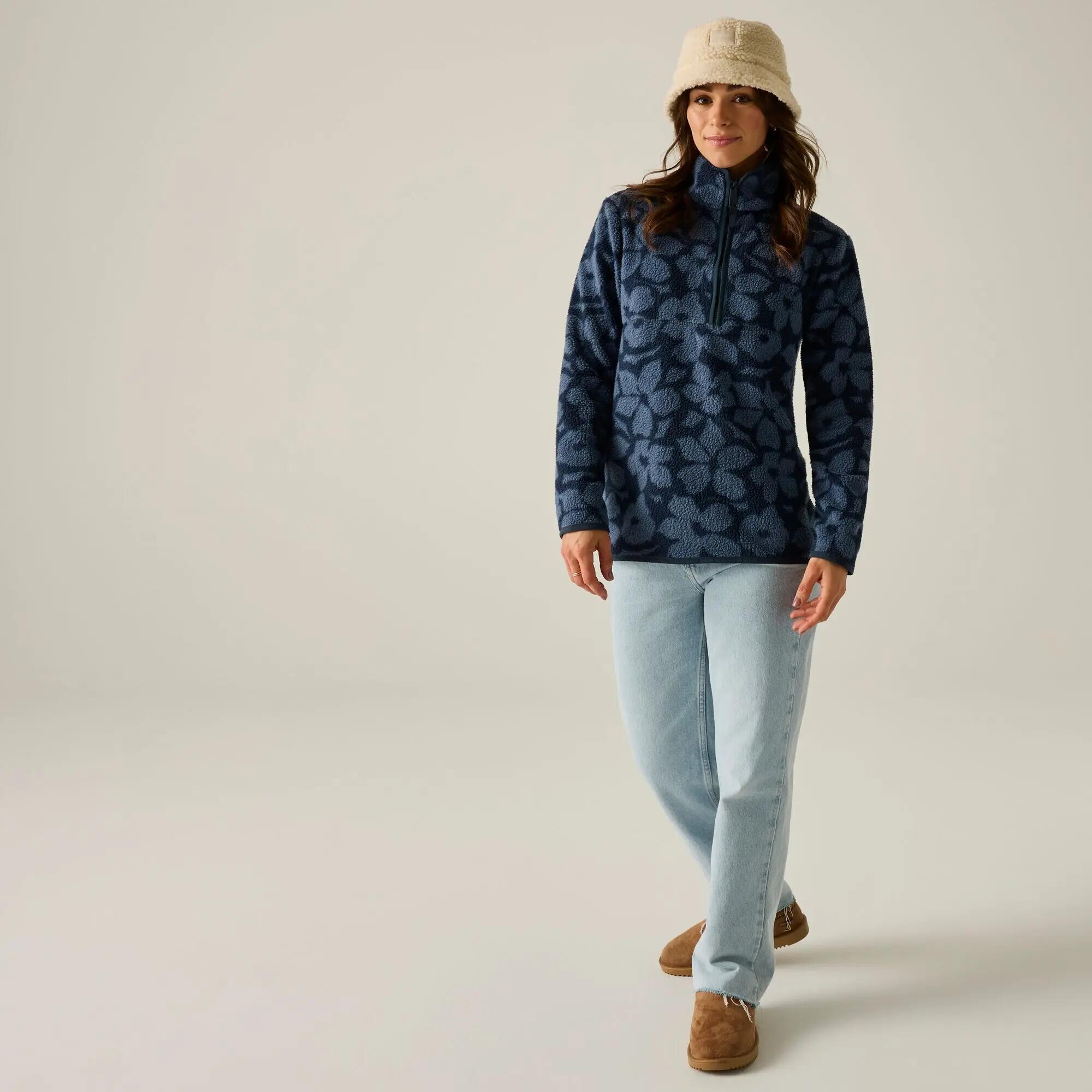 Polaire à demi-zip Frankie Borg pour femme 6/10