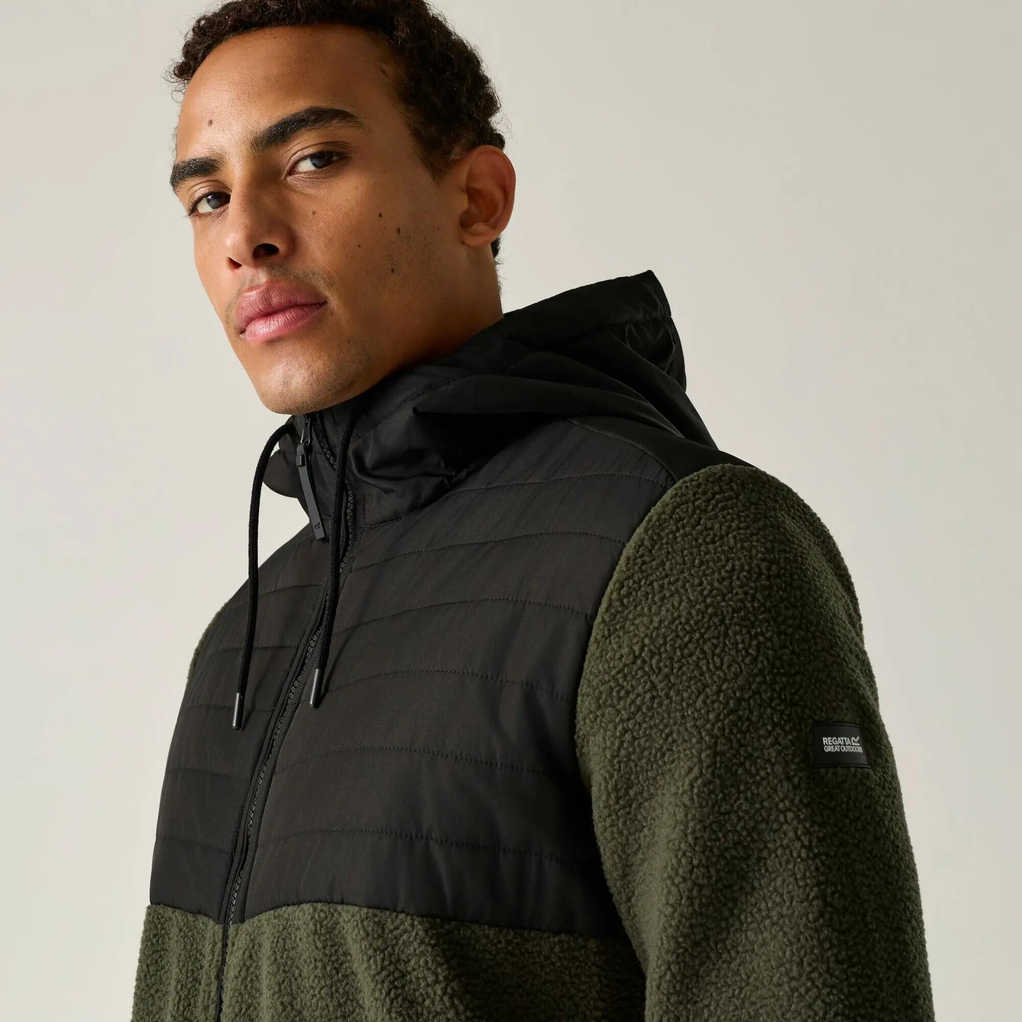 Frankie Borg Hybrid fleecevest met volledige ritssluiting voor heren 6/11
