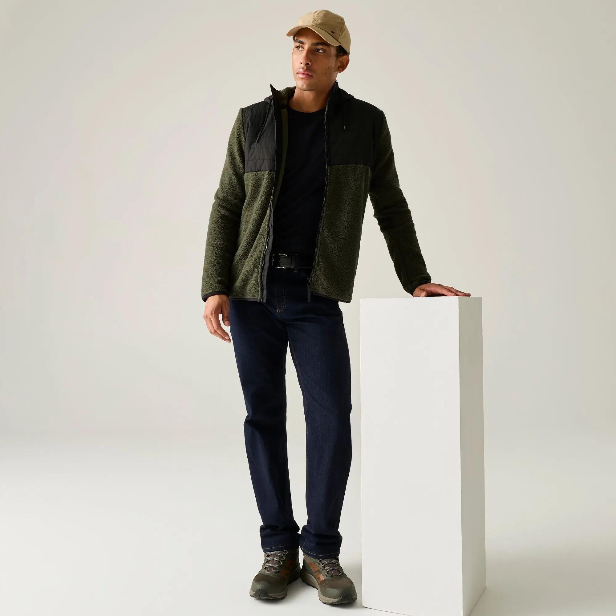 Frankie Borg Hybrid fleecevest met volledige ritssluiting voor heren 5/11