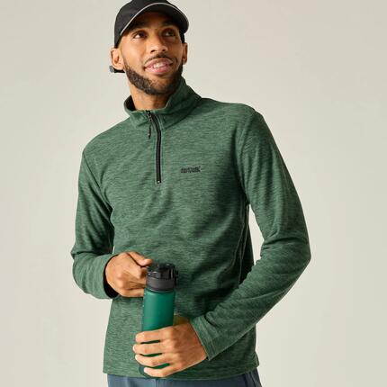 Herren Thompson Marl Half Zip Fleece