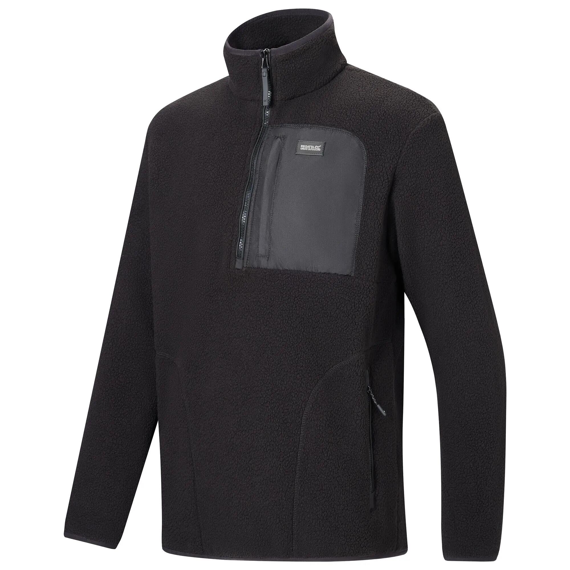 Heren Frankie Borg Half Zip Fleece 9/11