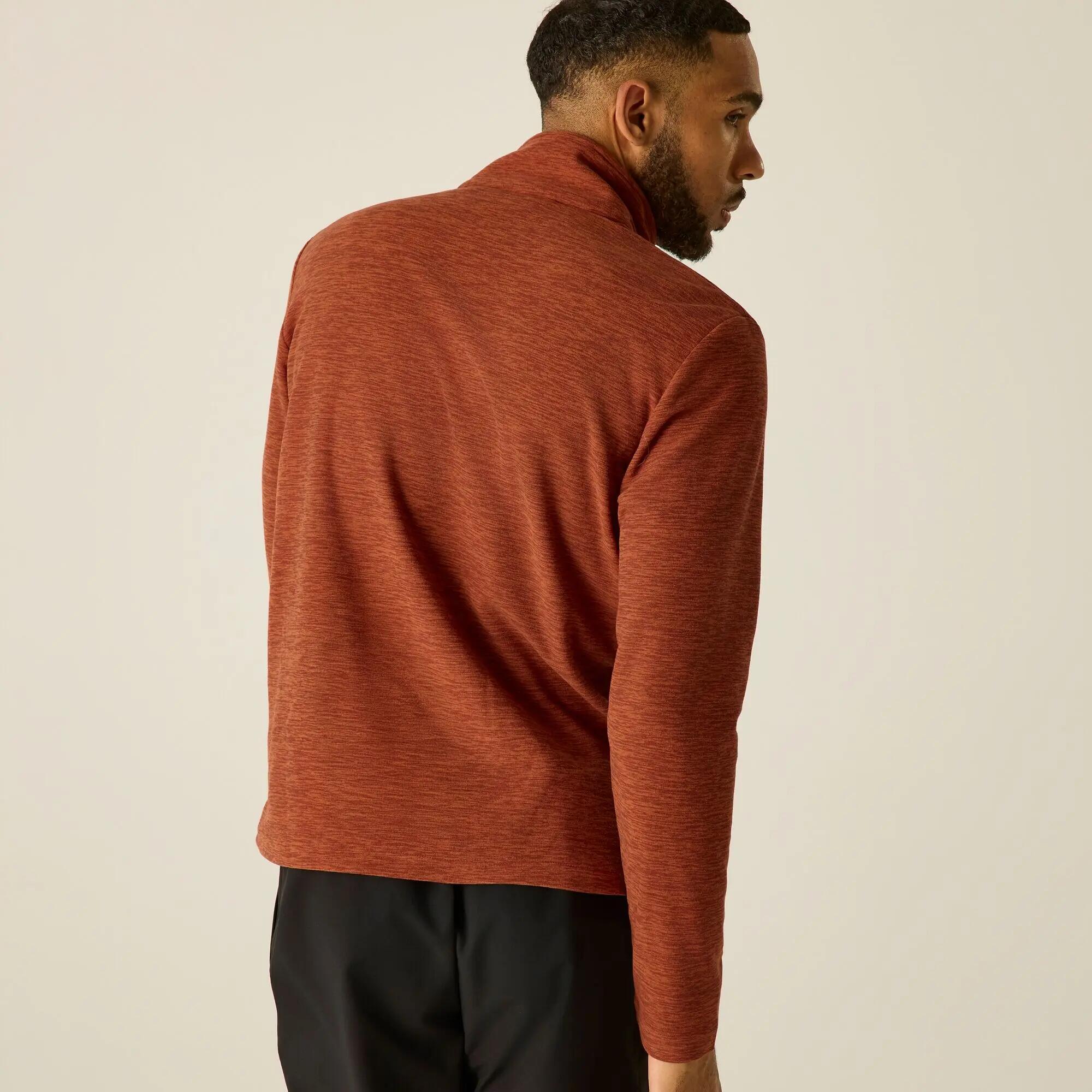 Mens Thompson Marl Half Zip Fleece 3/10