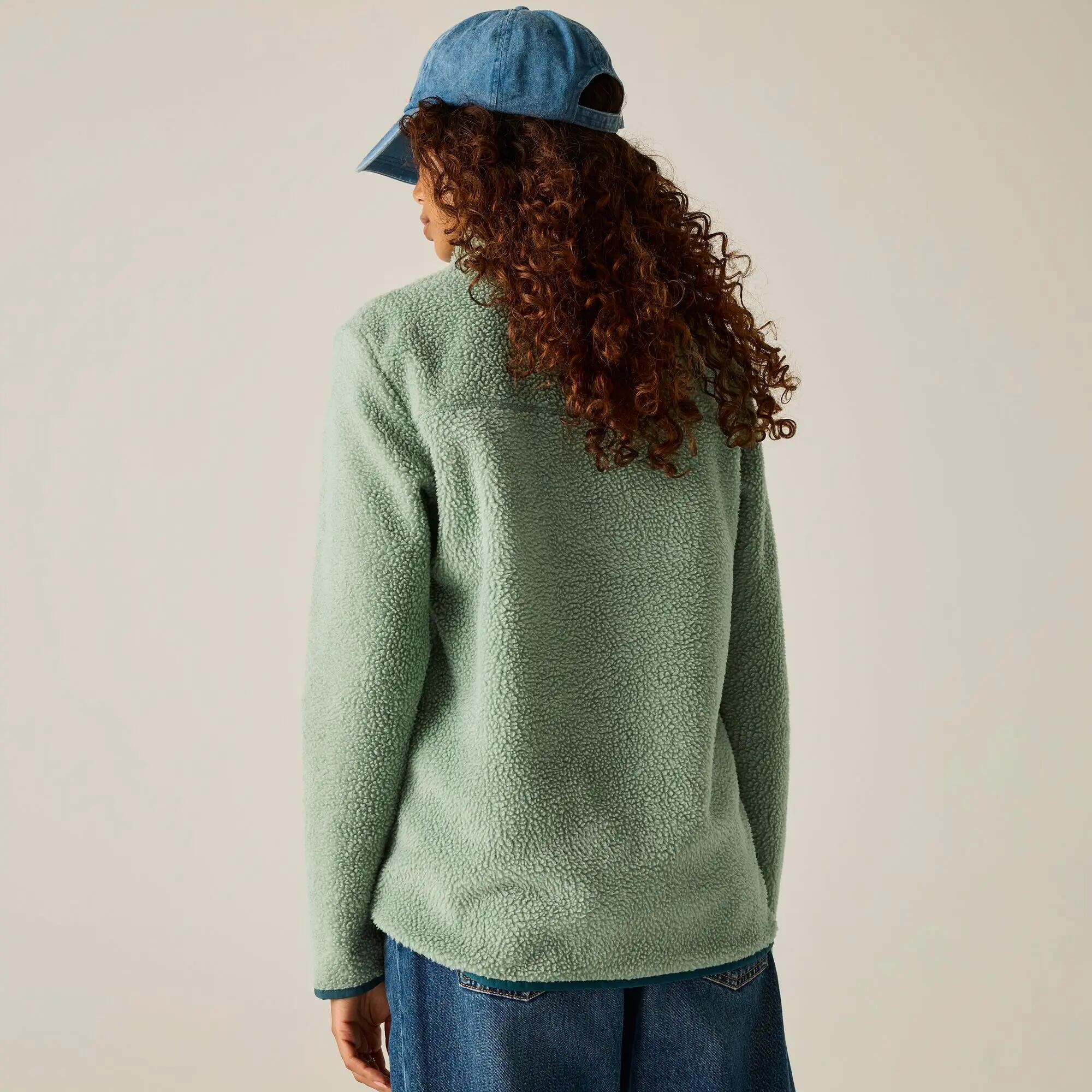 Felpa da donna Frankie Borg con mezza zip 3/12