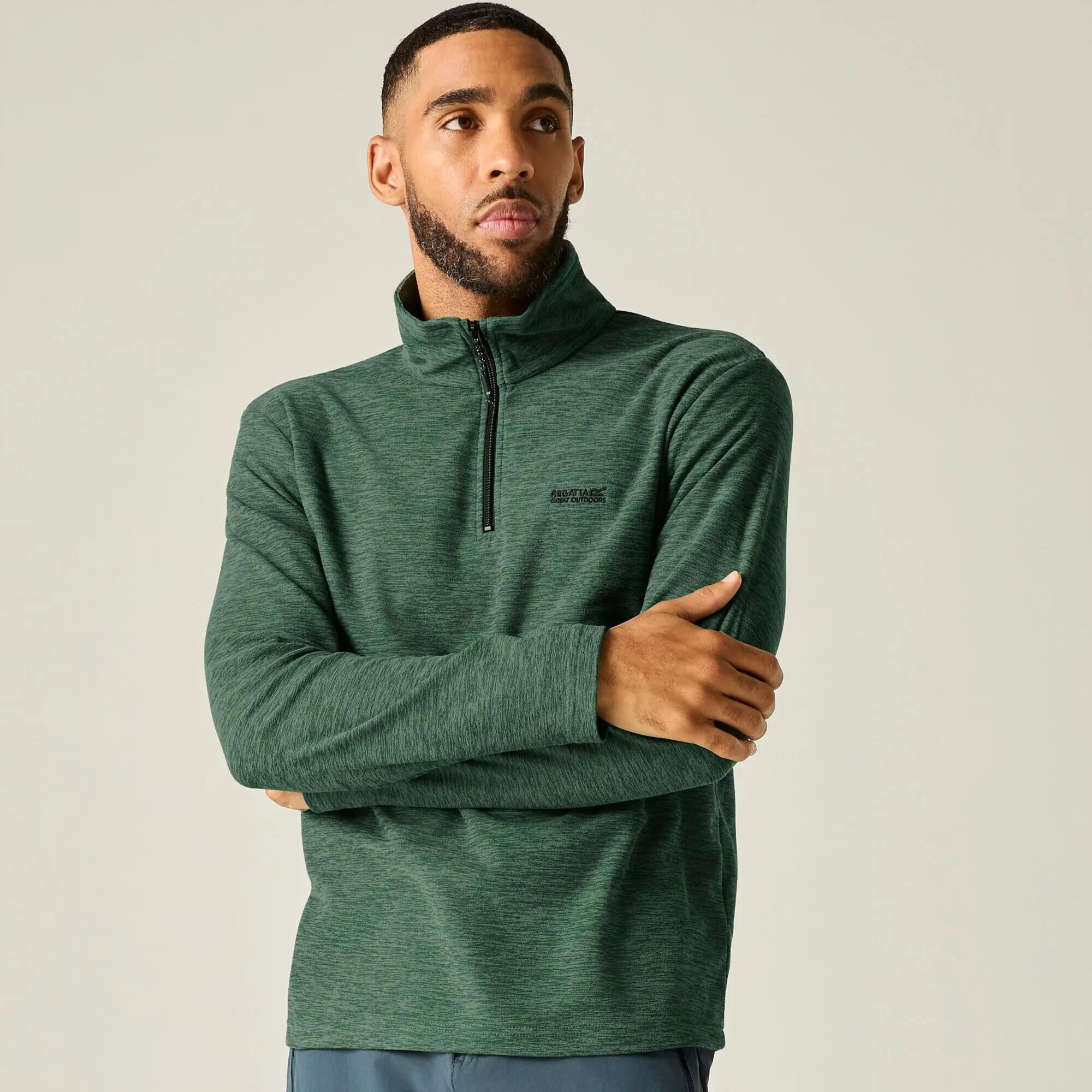 Pile Thompson Marl Mezza Cerniera da Uomo 4/9