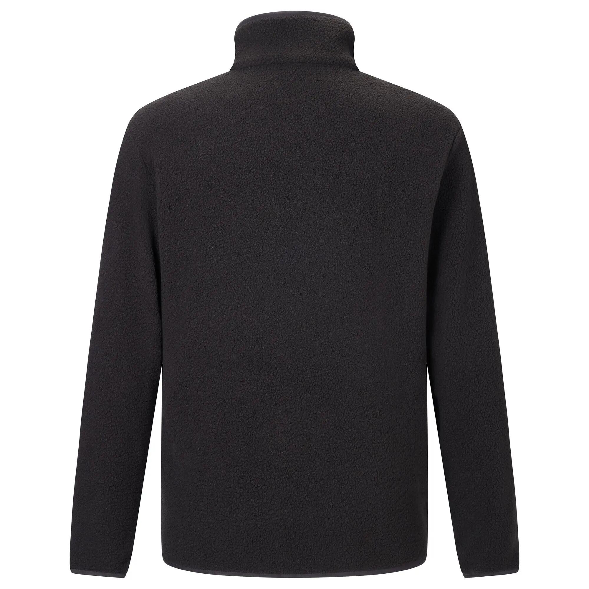Heren Frankie Borg Half Zip Fleece 10/11