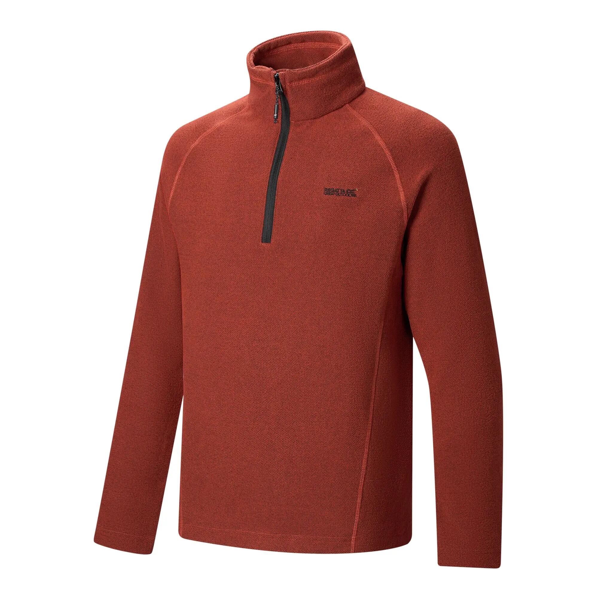 Forro polar de peso medio con media cremallera Kenger para hombre. 7/9