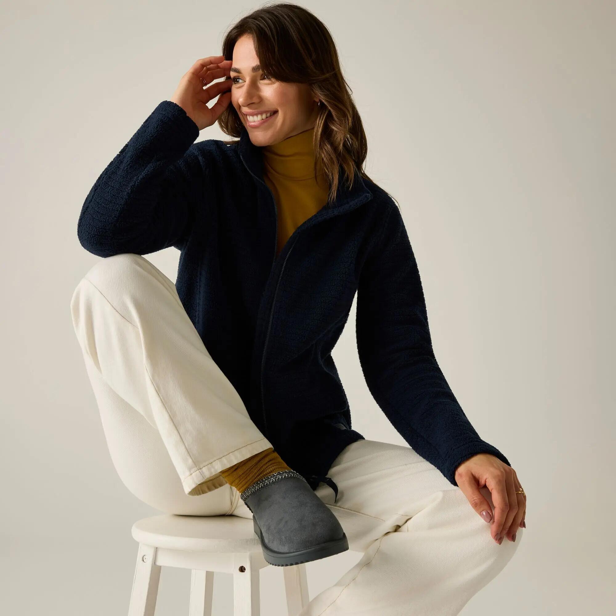 Dames Heidy Fleece met volledige ritssluiting 6/10