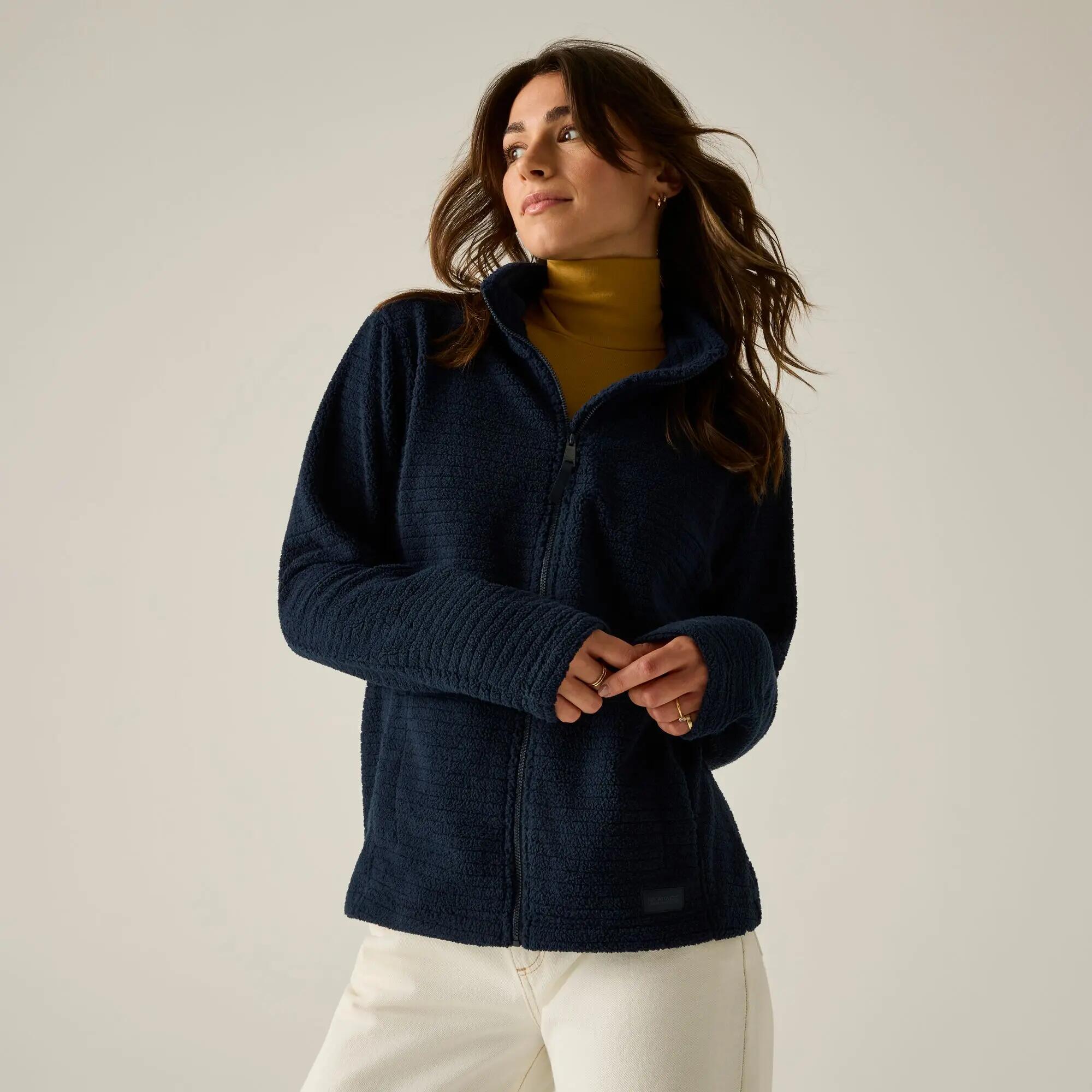 Dames Heidy Fleece met volledige ritssluiting 2/10