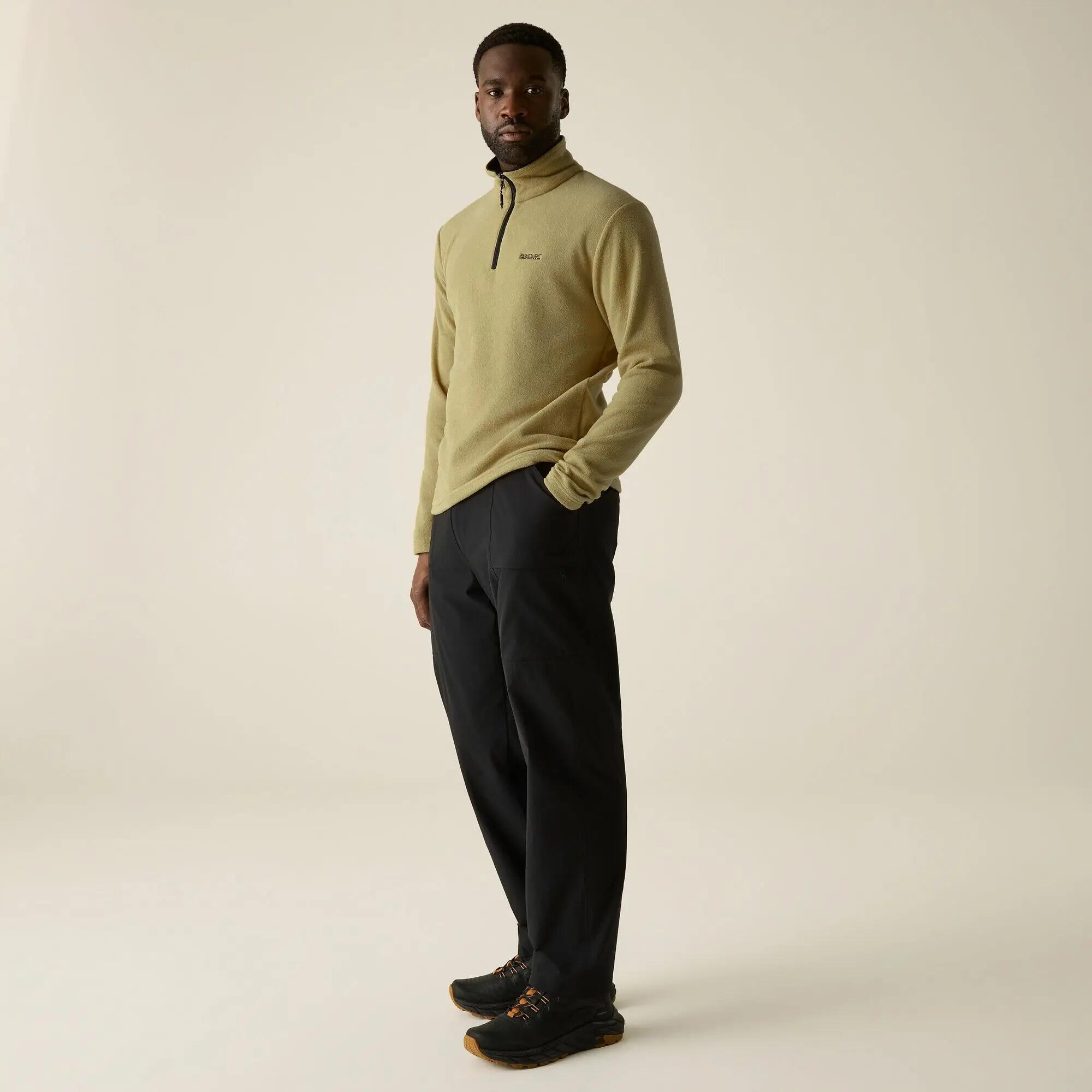 Thompson Homme Lightweight Half Zip Hiking Fleece 3/9