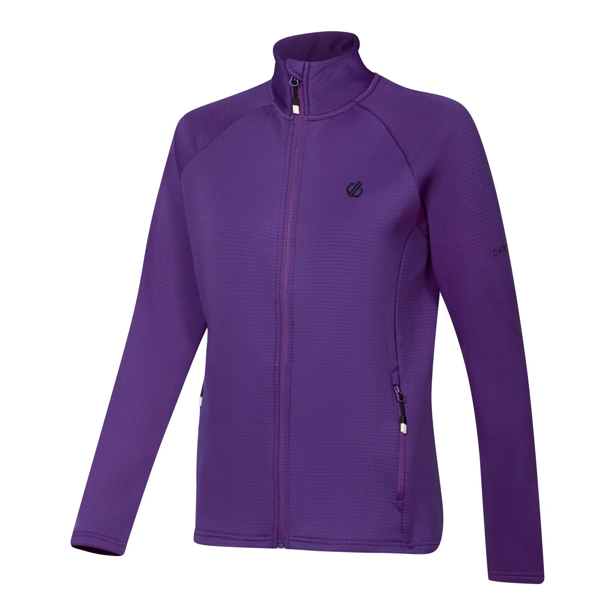 Damska rozciągliwa warstwa środkowa Lowline Full Zip Core 7/9