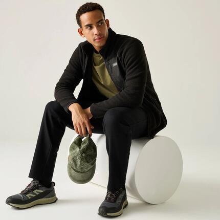 Polaire zippée intégrale Frankie Borg pour homme