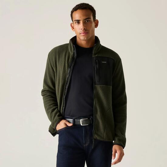 Polaire zippée intégrale Frankie Borg pour homme
