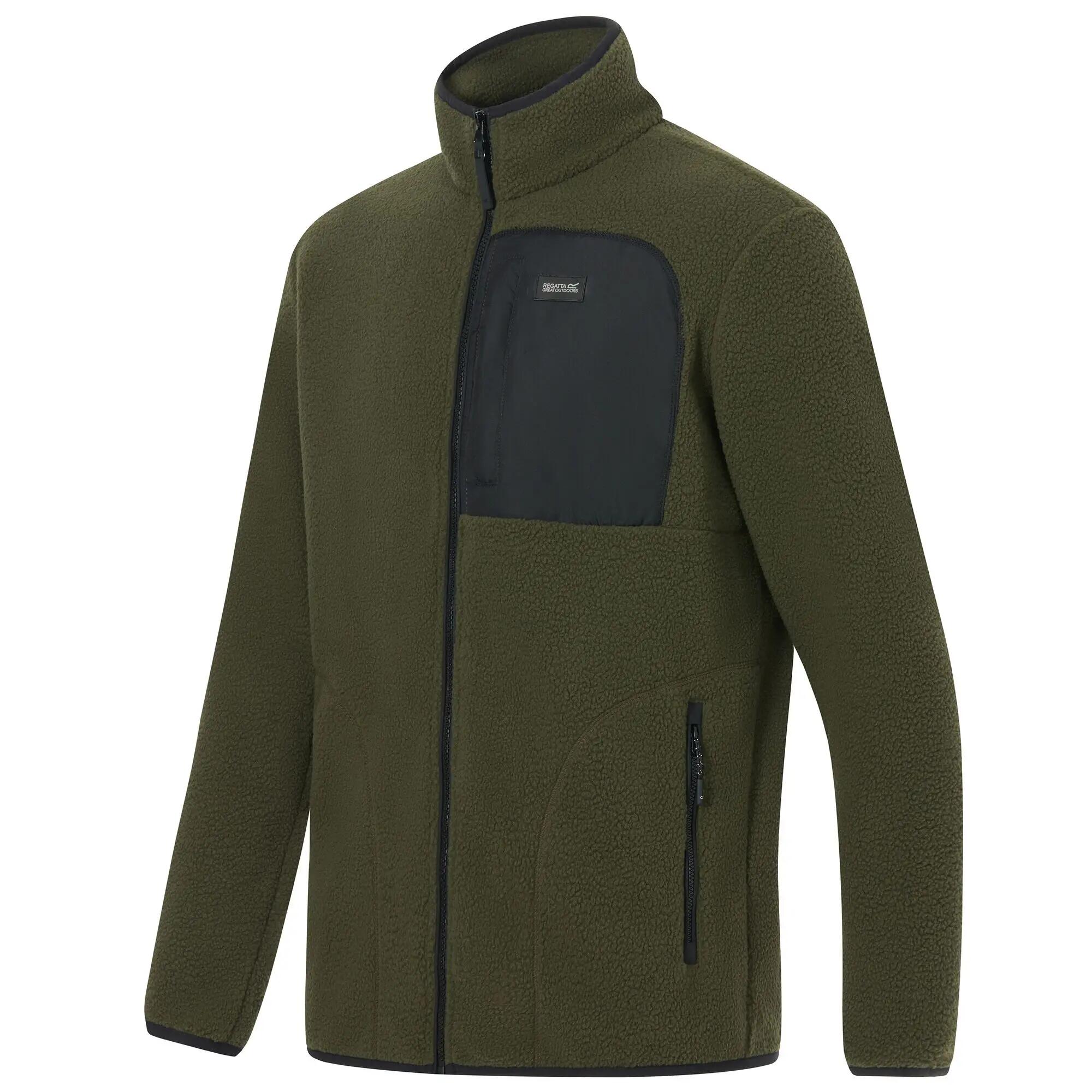 Felpa da uomo Frankie Borg con zip intera 8/10