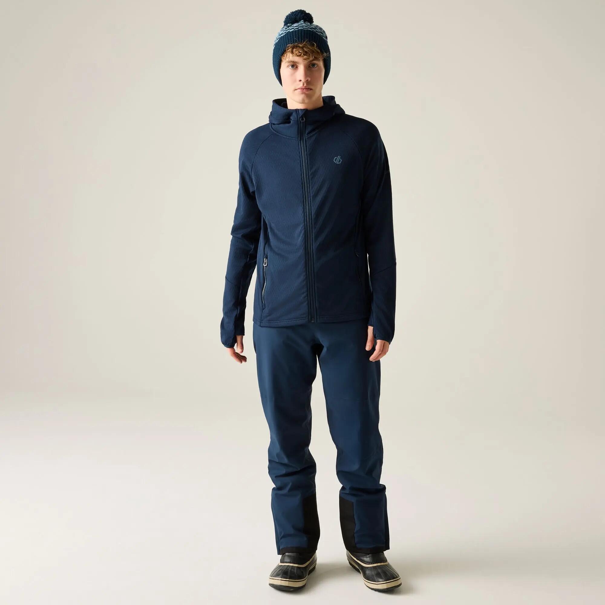 Venture heren tussenlaag met capuchon en stretch 3/9