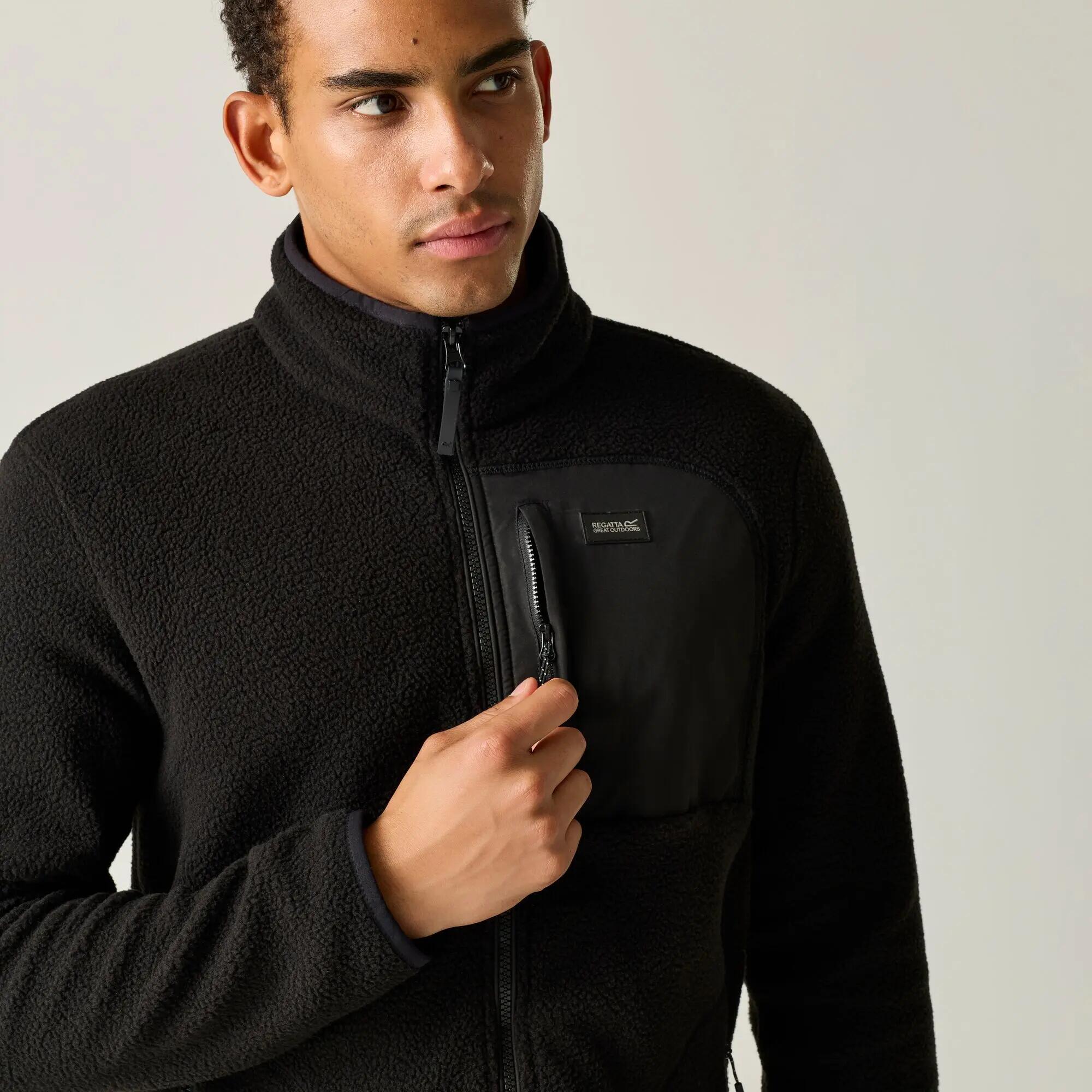Felpa da uomo Frankie Borg con zip intera 5/10