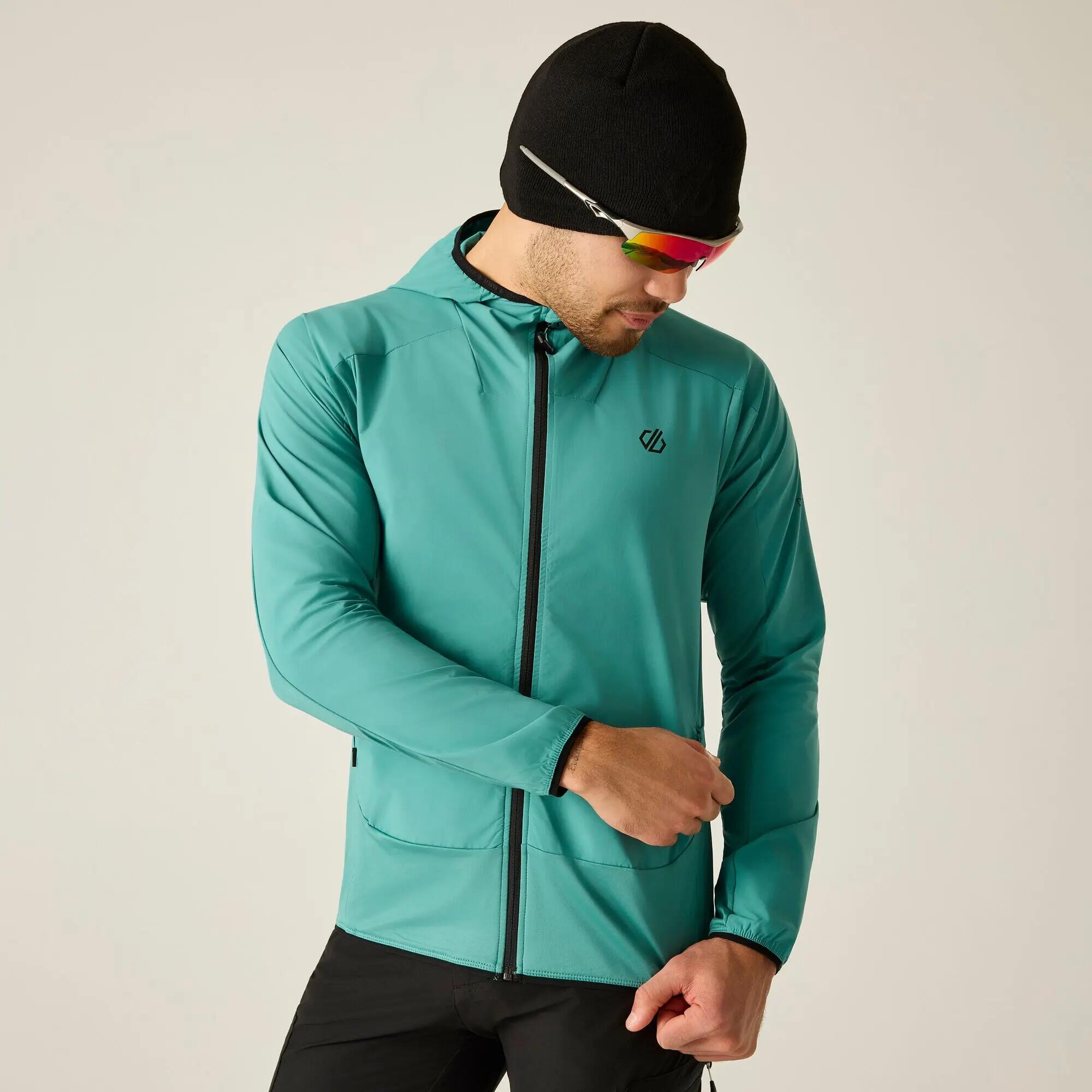 Herren Endurance Wind- und wasserabweisende Stretch-Midlayer-Jacke mit Kapuze 6/10