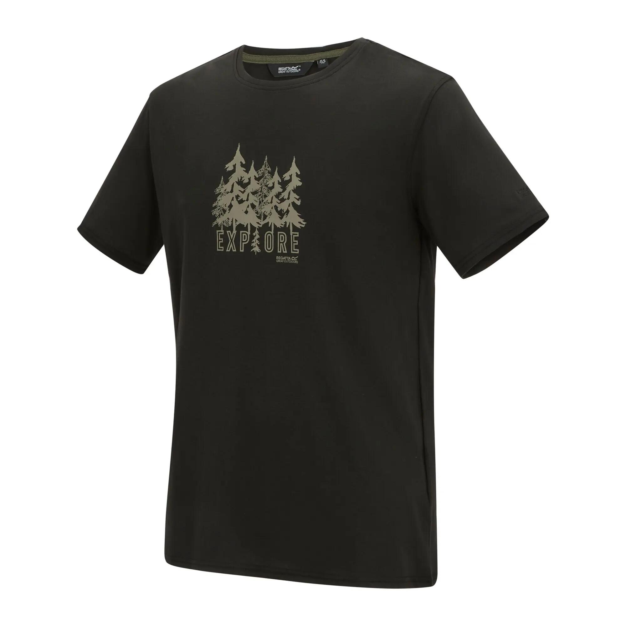 Herren Cline IX Kurzarm-T-Shirt mit Grafik 9/10