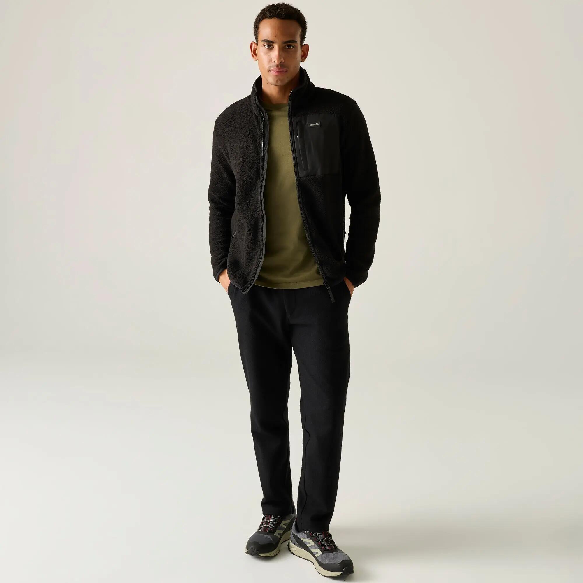 Felpa da uomo Frankie Borg con zip intera 4/10