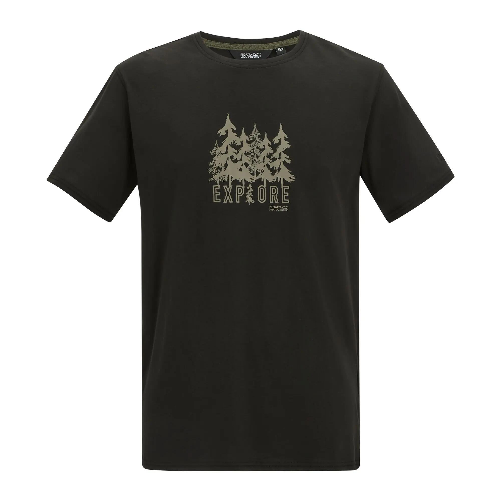 Herren Cline IX Kurzarm-T-Shirt mit Grafik 7/10