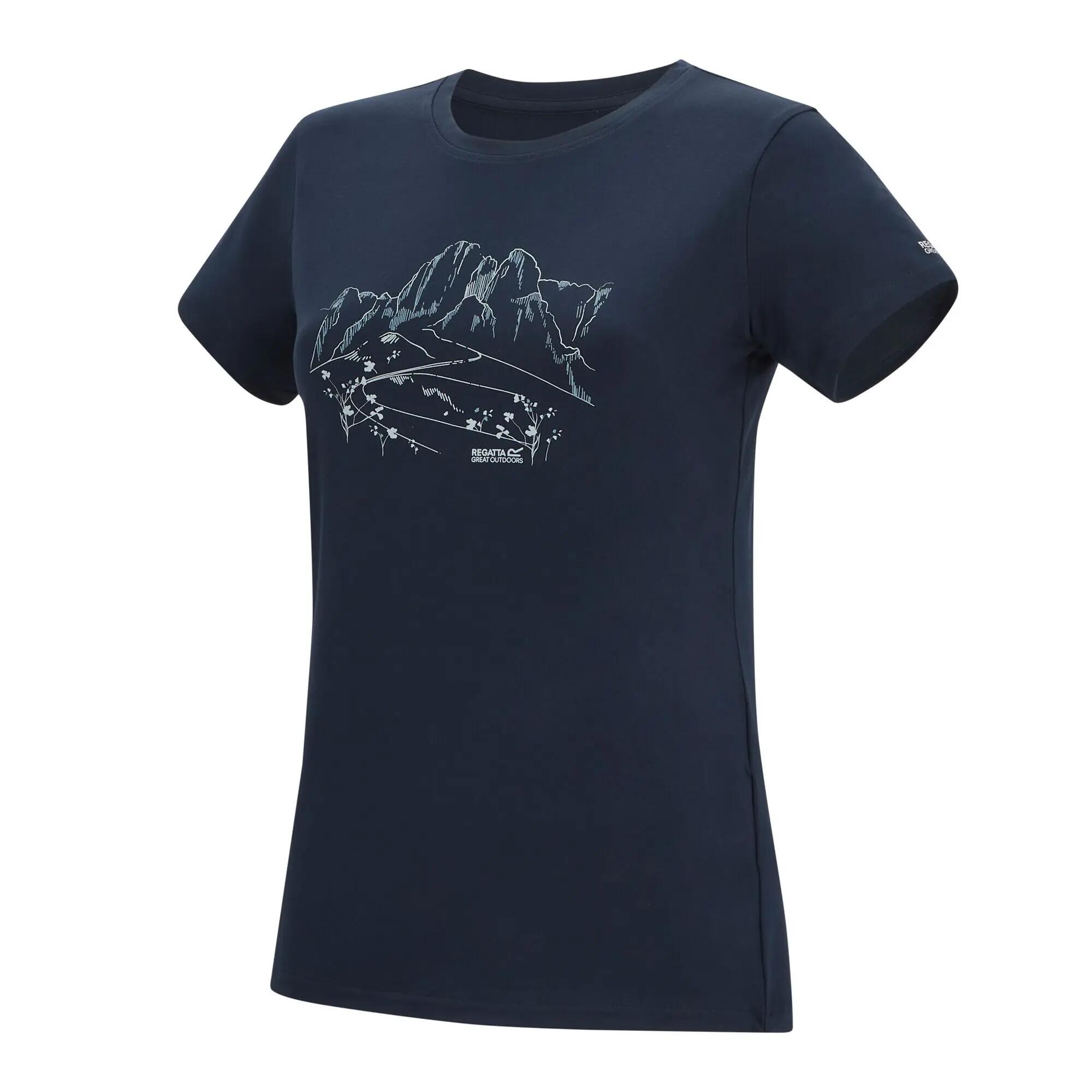 Damen Fingal Stretch-T-Shirt 8/9