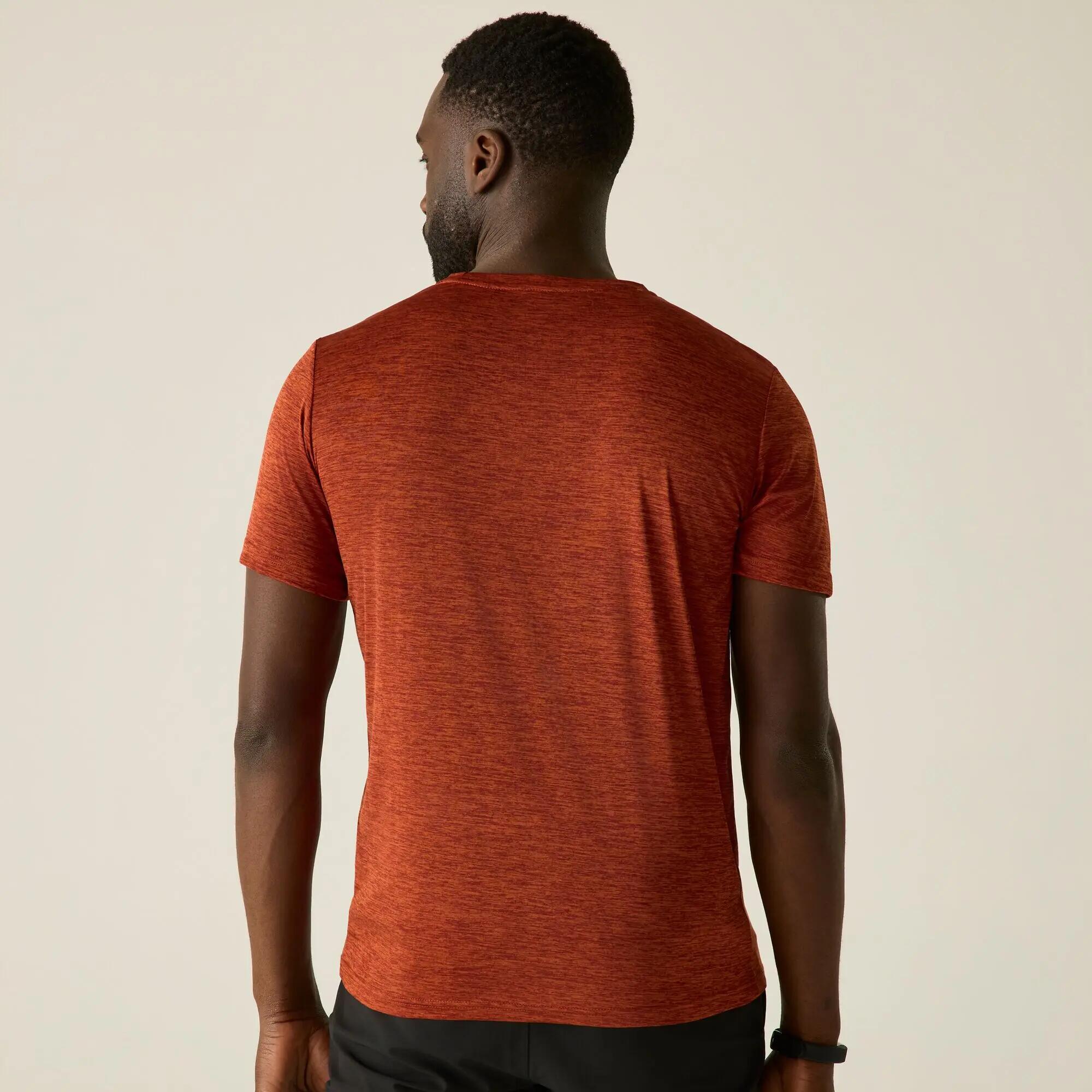 Heren Fingal Edition T-shirt met korte mouwen en gemêleerd patroon 3/10