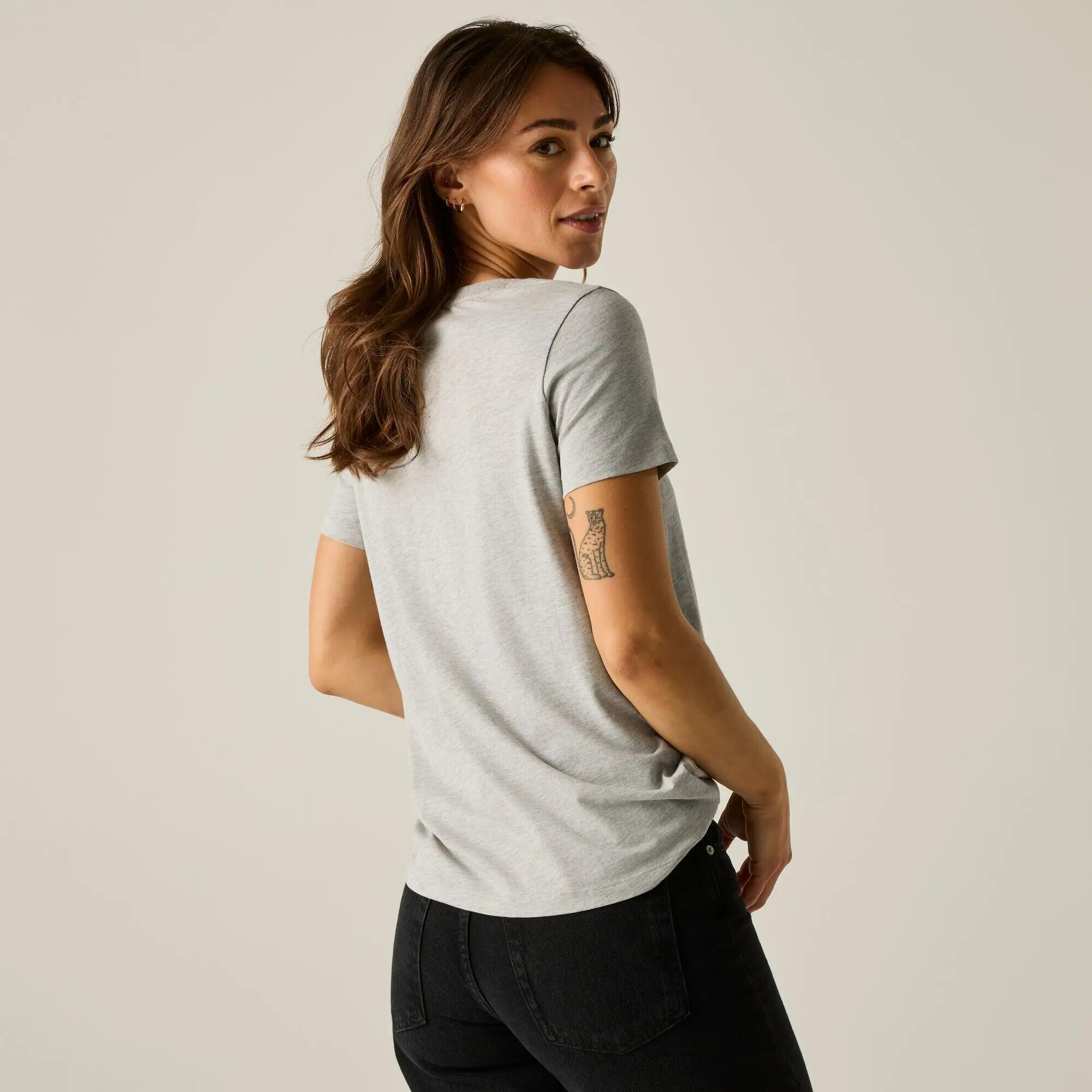 Dames Filandra IX T-shirt met korte mouwen en grafische print 3/10