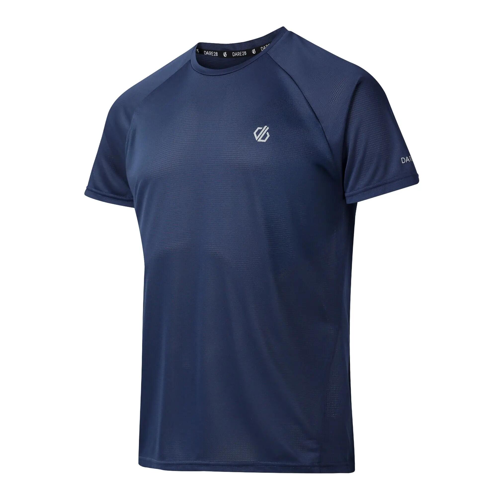 T-shirt Korte Mouwen Wandelen Heren 7/8
