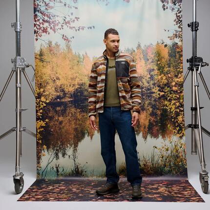 Polaire zippée intégrale Frankie Borg pour homme