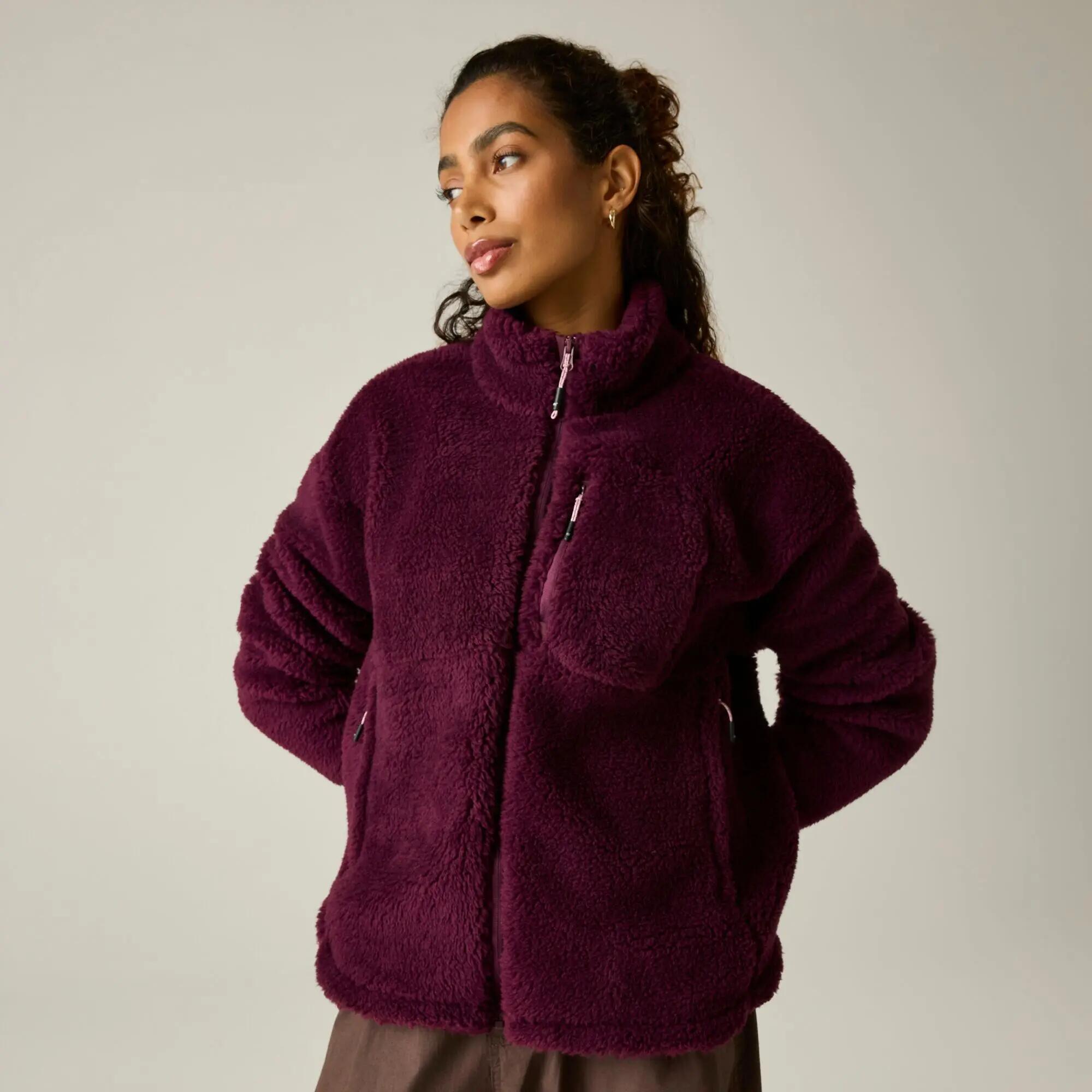 Roswind Damen-Fleecejacke mit durchgehendem Reißverschluss, wasserabweisend, 7/11