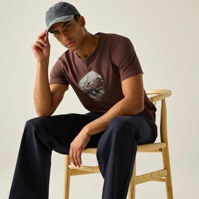 T-shirt grafica a maniche corte Cline IX da uomo