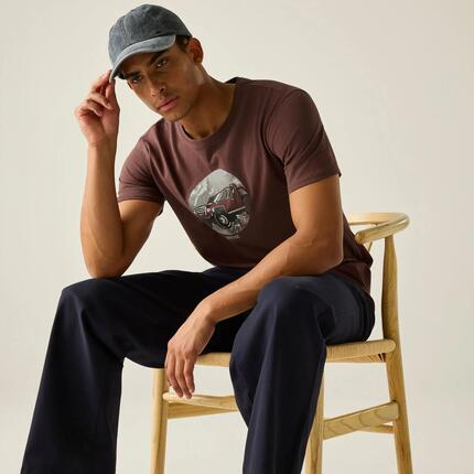 T-shirt graphique à manches courtes Cline IX pour homme