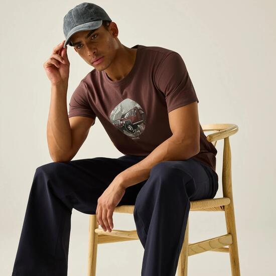 T-shirt graphique à manches courtes Cline IX pour homme