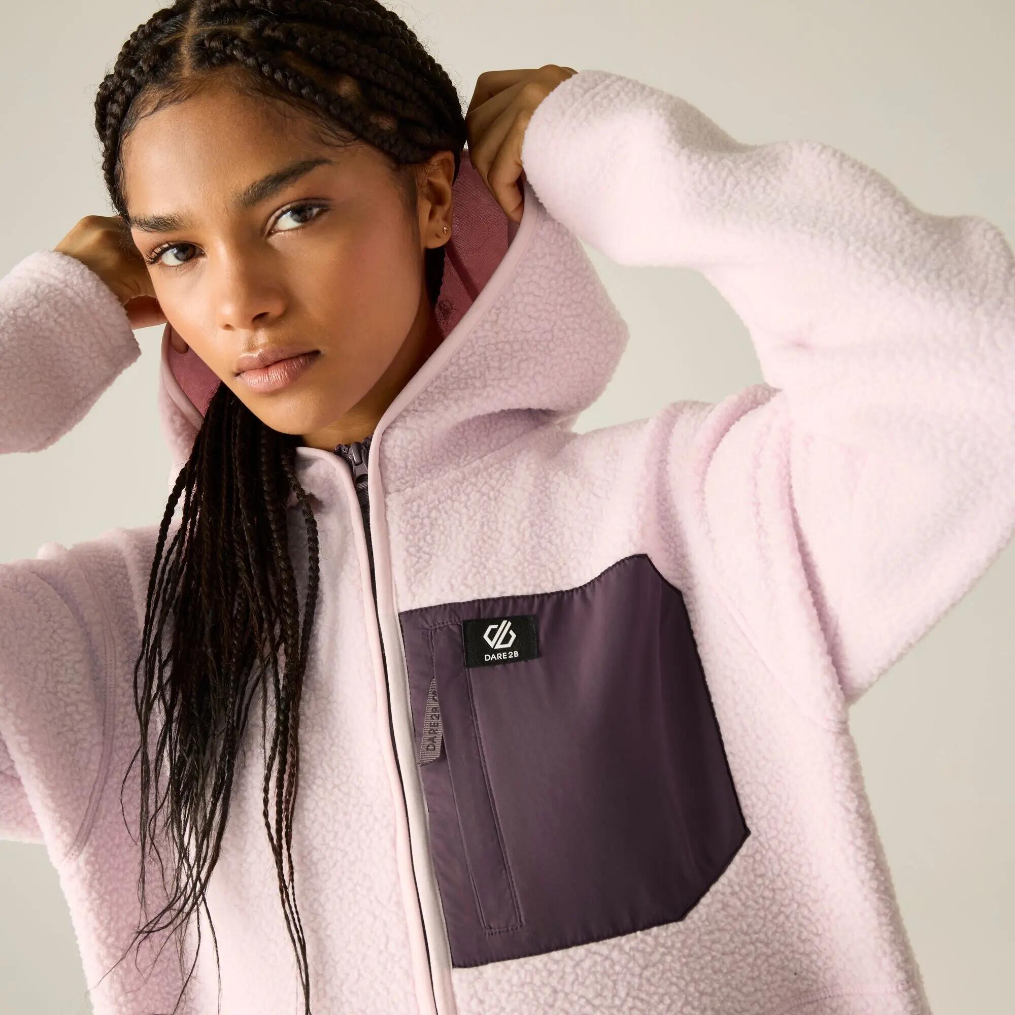 Dames Firn Hooded Borg Fleece 6/10