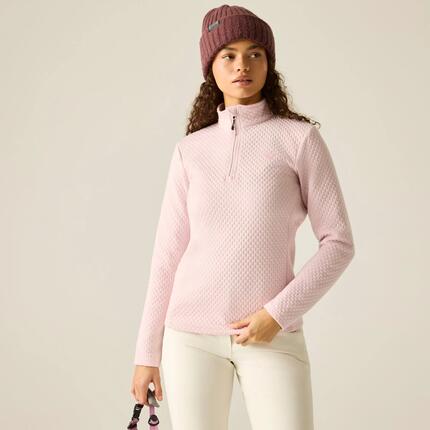 Blindside Midlayer Damen, isolierend mit 1/4-Reißverschluss und Stretch