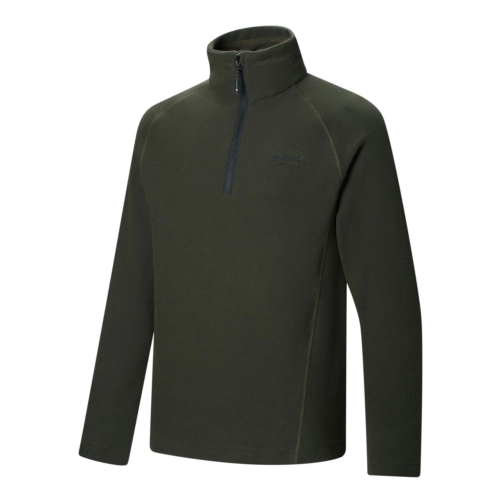 Forro polar de peso medio con media cremallera Kenger para hombre. 8/10