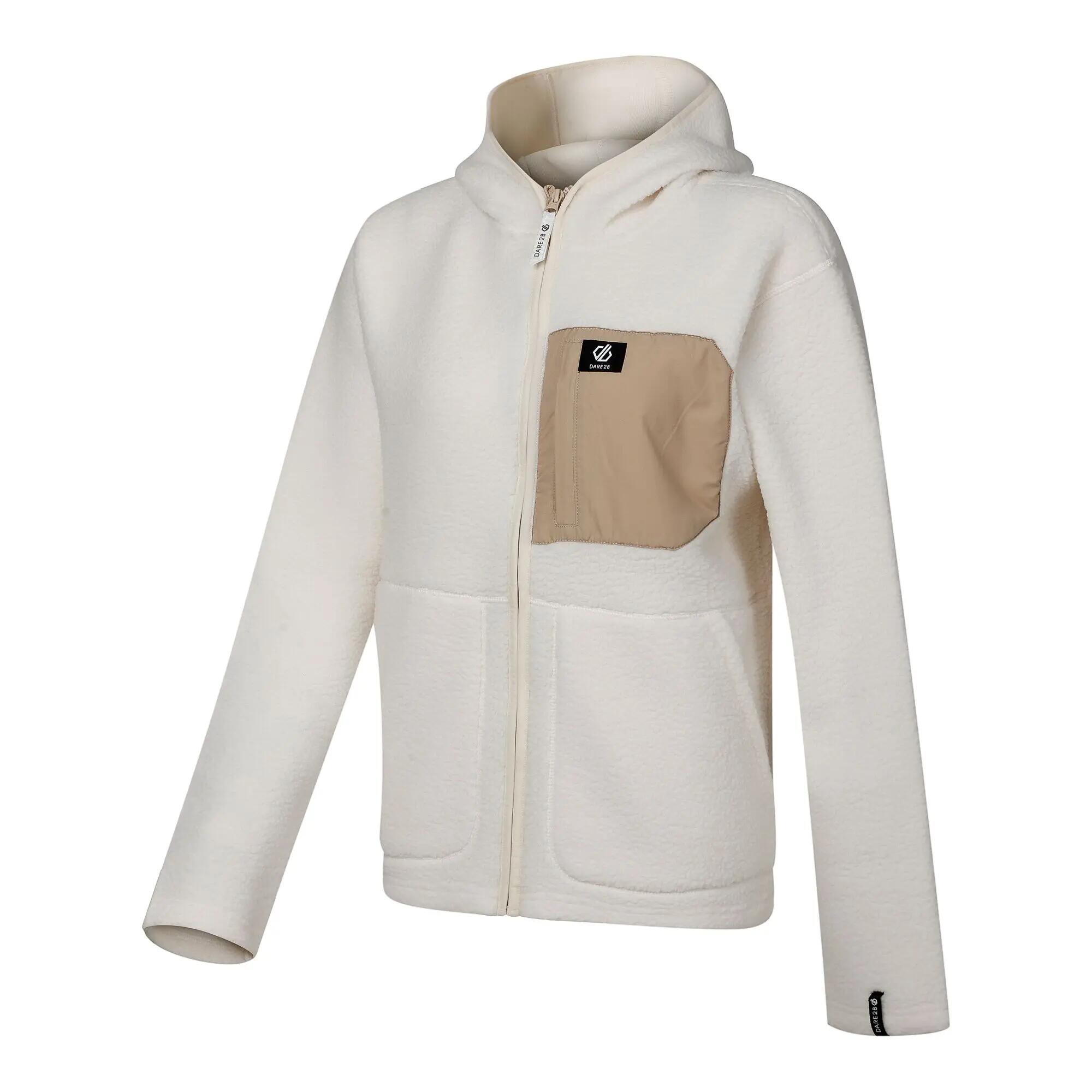 Firn Damen-Fleecejacke mit Kapuze und Borg-Fleece 8/10