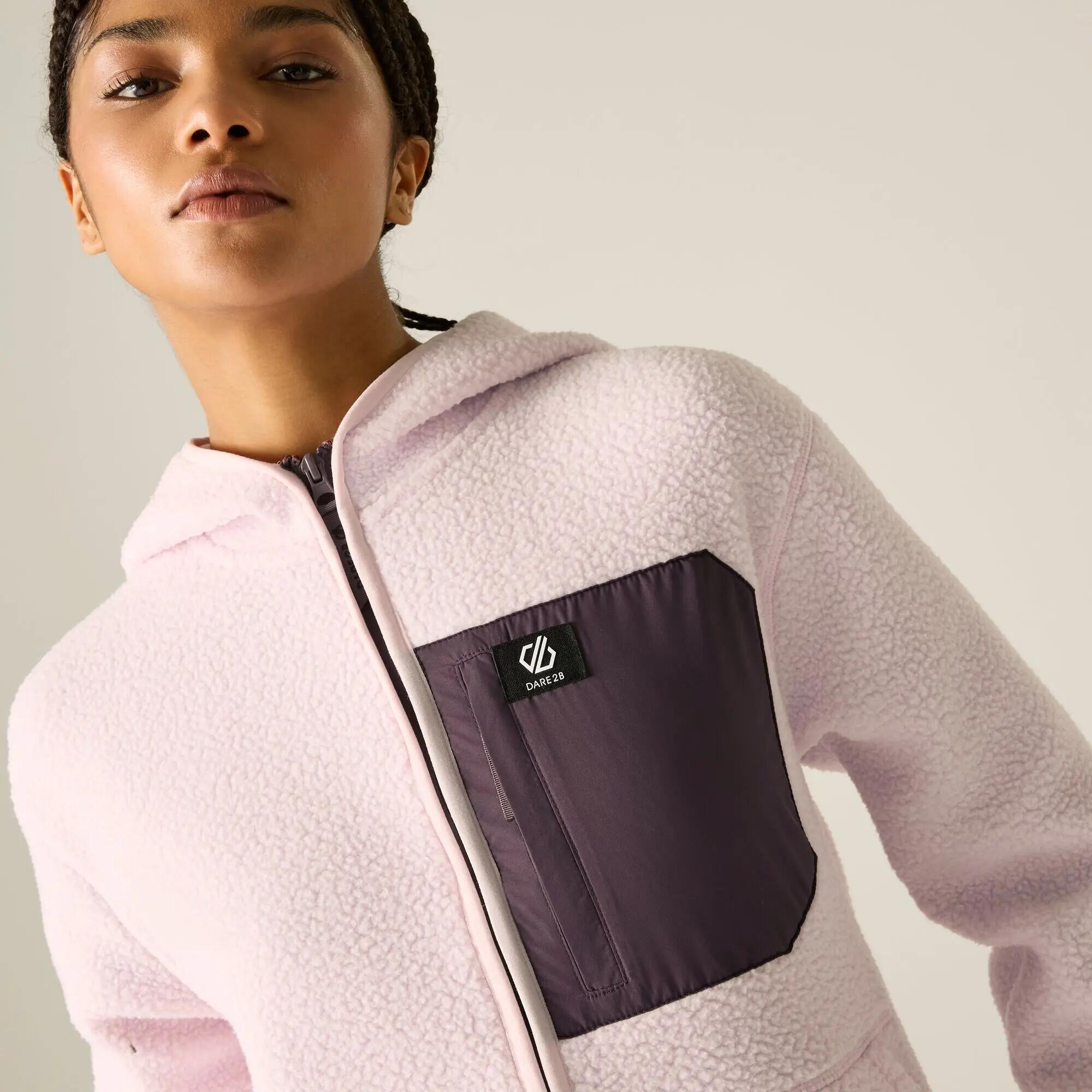 Dames Firn Hooded Borg Fleece 4/10