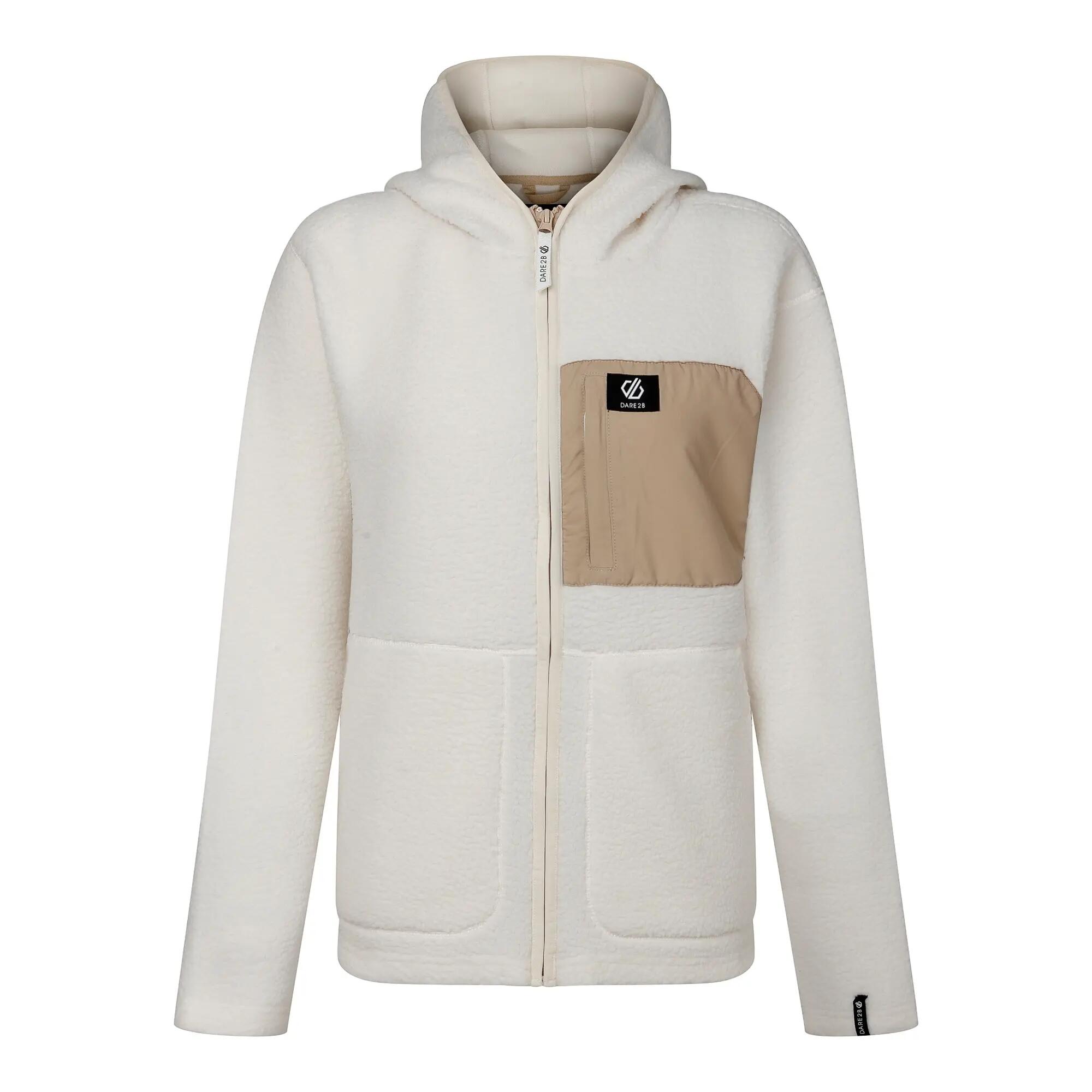 Firn Damen-Fleecejacke mit Kapuze und Borg-Fleece 7/10