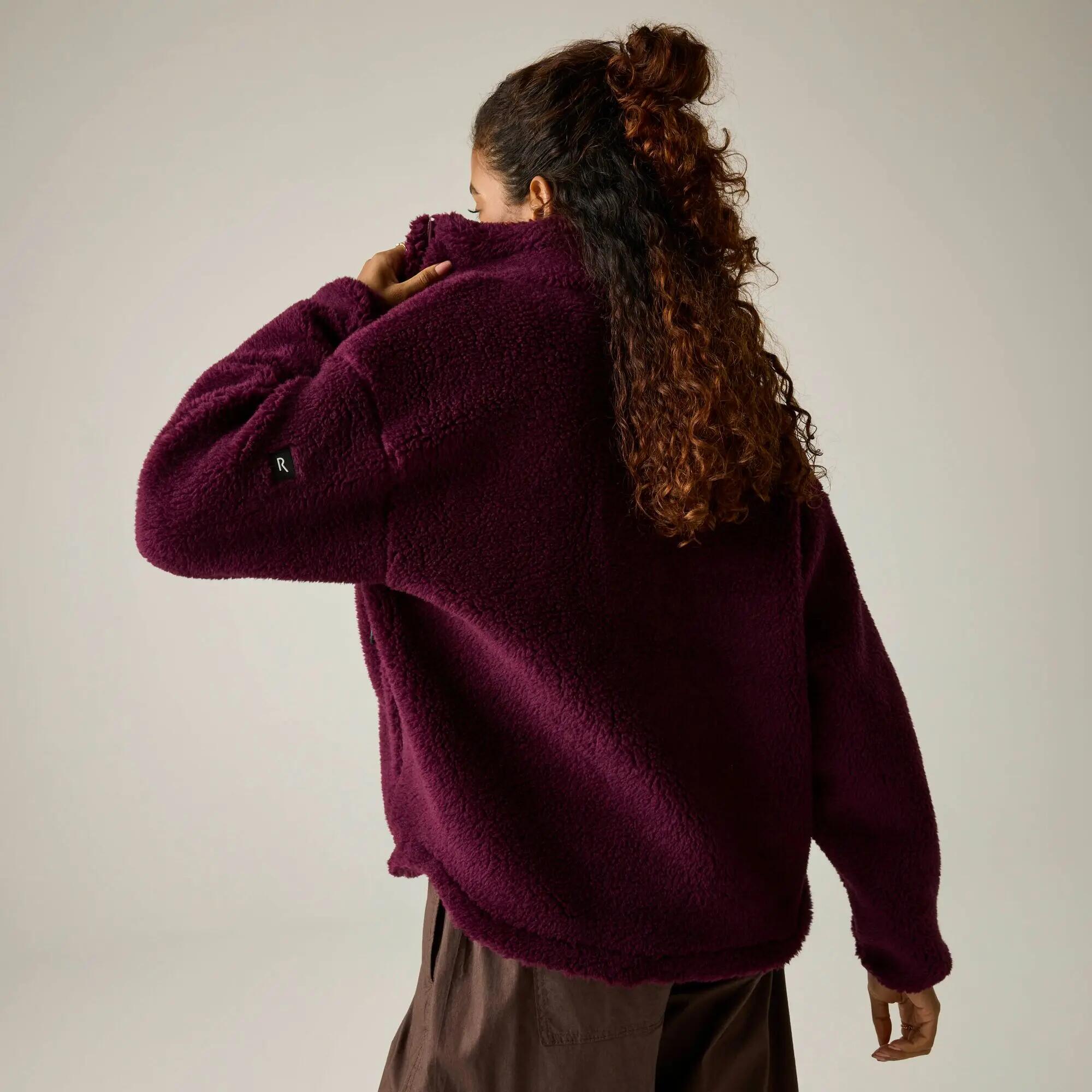 Roswind Damen-Fleecejacke mit durchgehendem Reißverschluss, wasserabweisend, 3/11