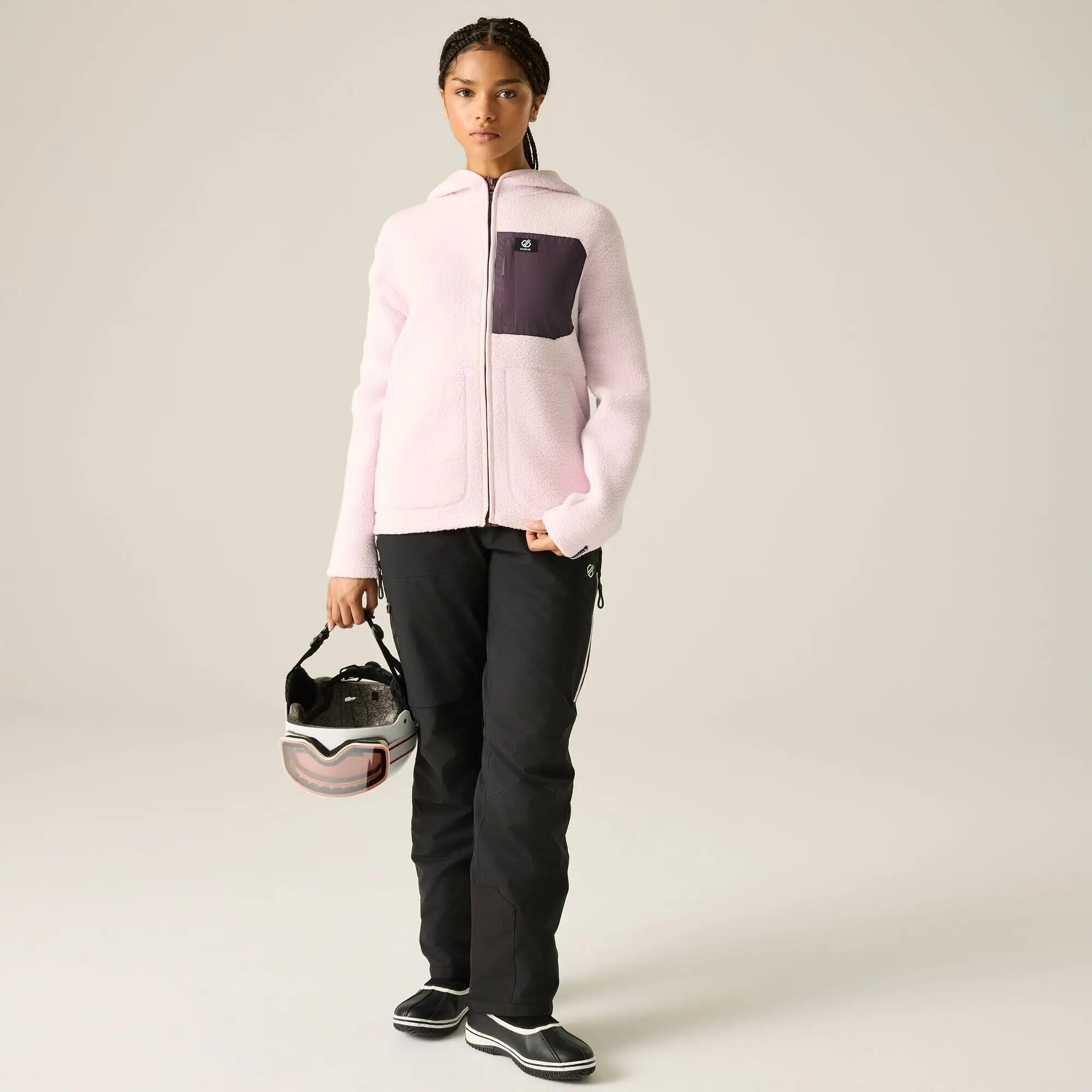Dames Firn Hooded Borg Fleece 3/10