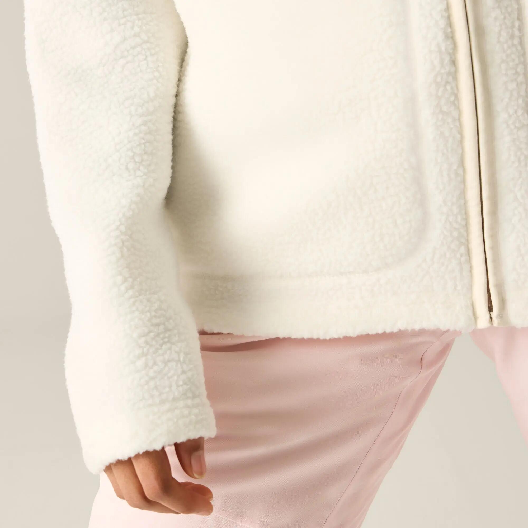 Firn Damen-Fleecejacke mit Kapuze und Borg-Fleece 5/10