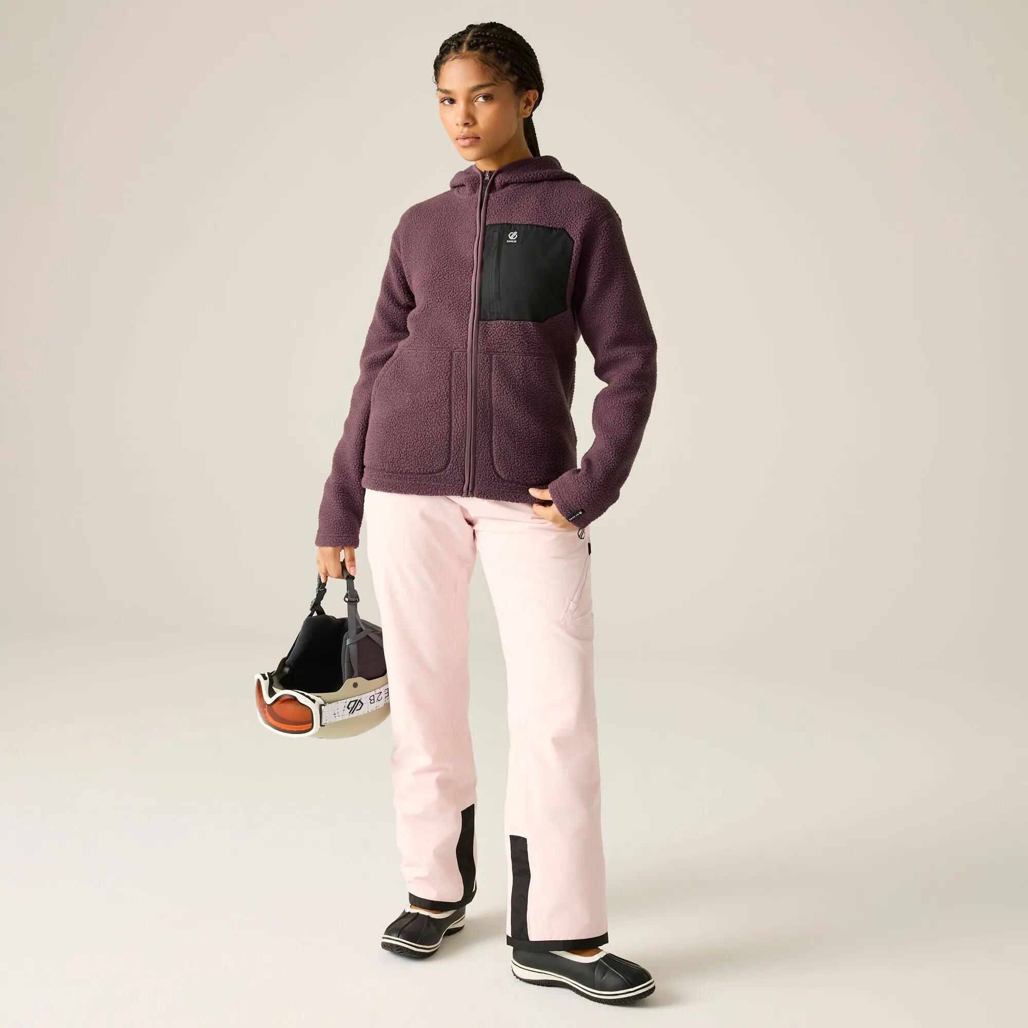 Dames Firn Hooded Borg Fleece 3/10
