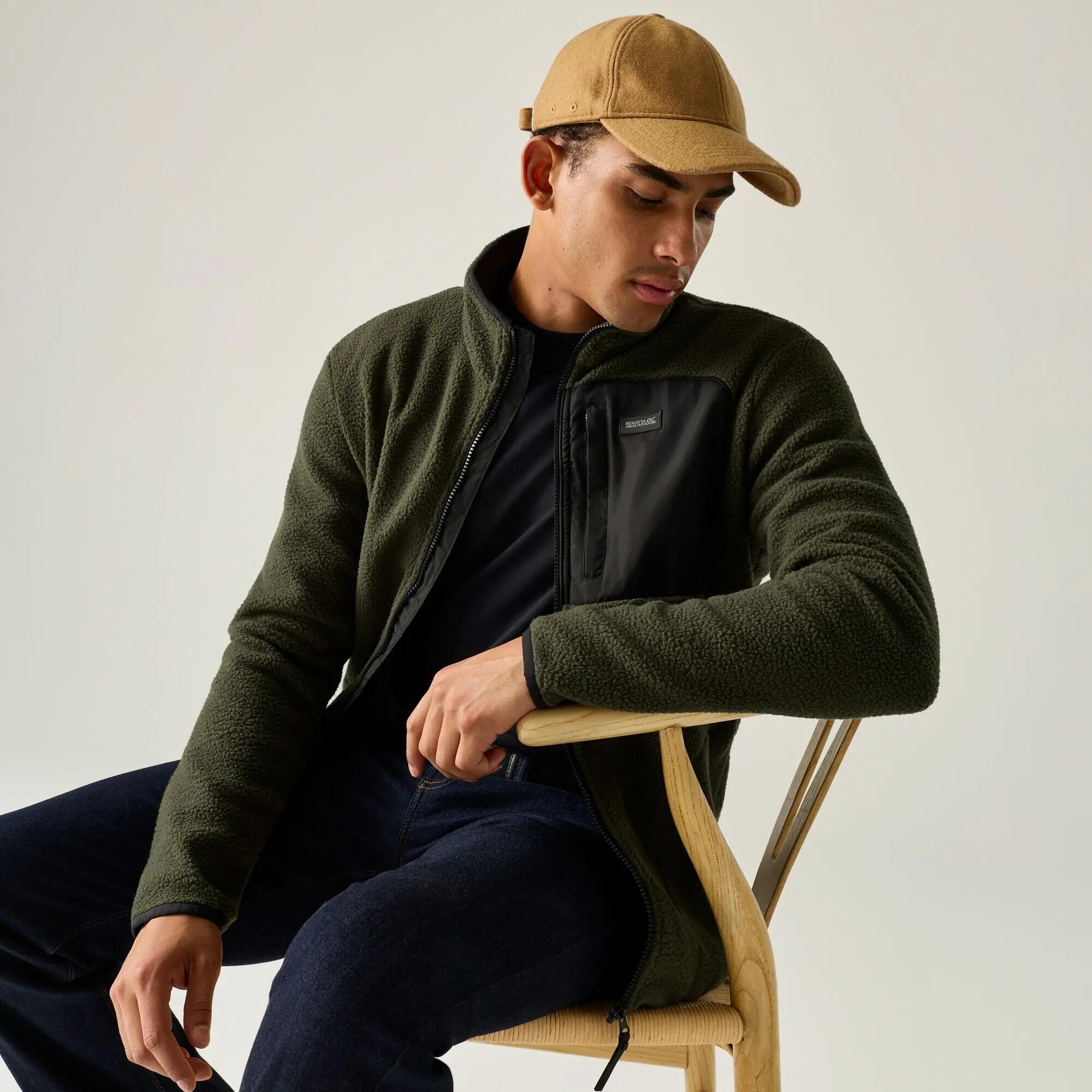 Felpa da uomo Frankie Borg con zip intera 2/10