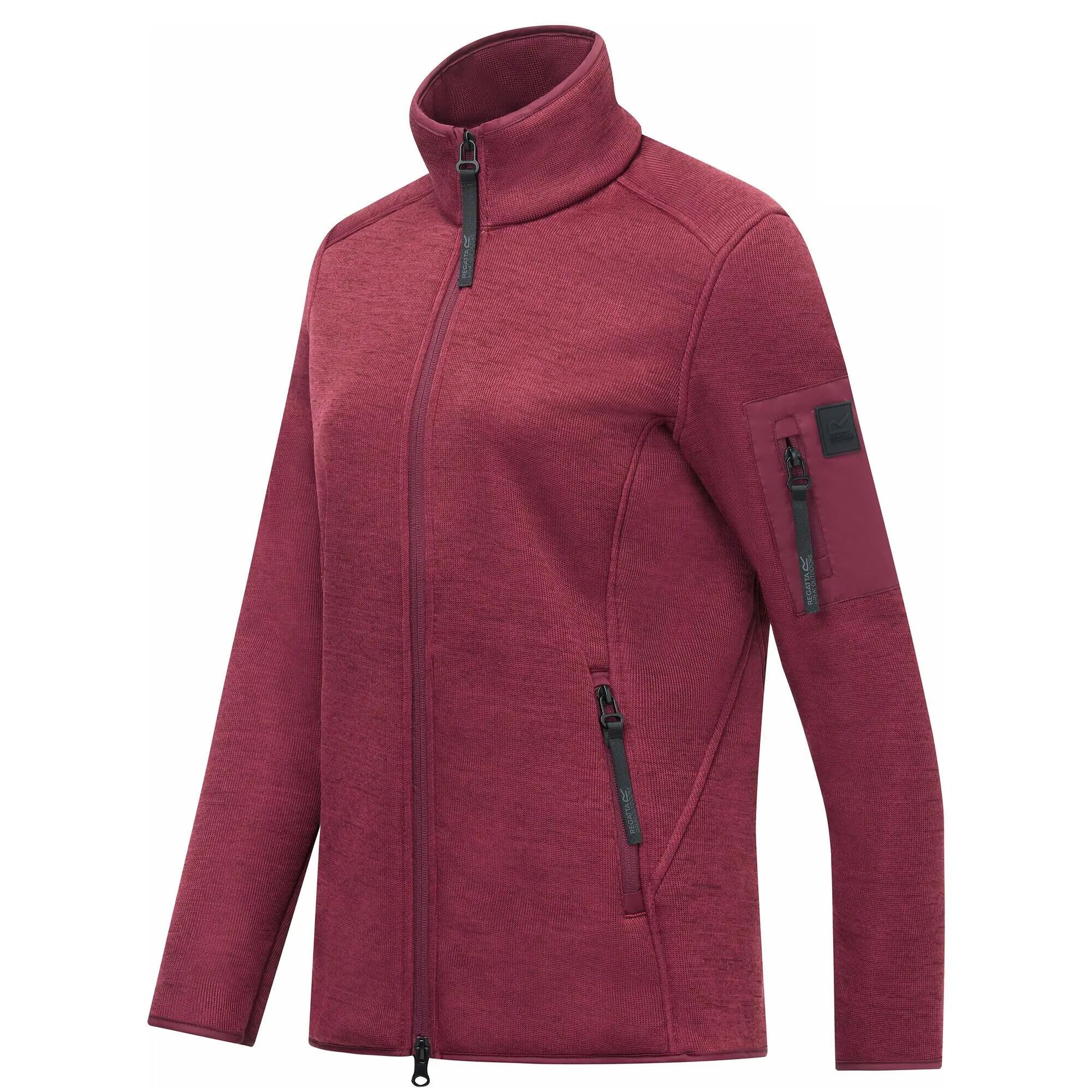 Dames Karmila Fleece met volledige ritssluiting 8/10