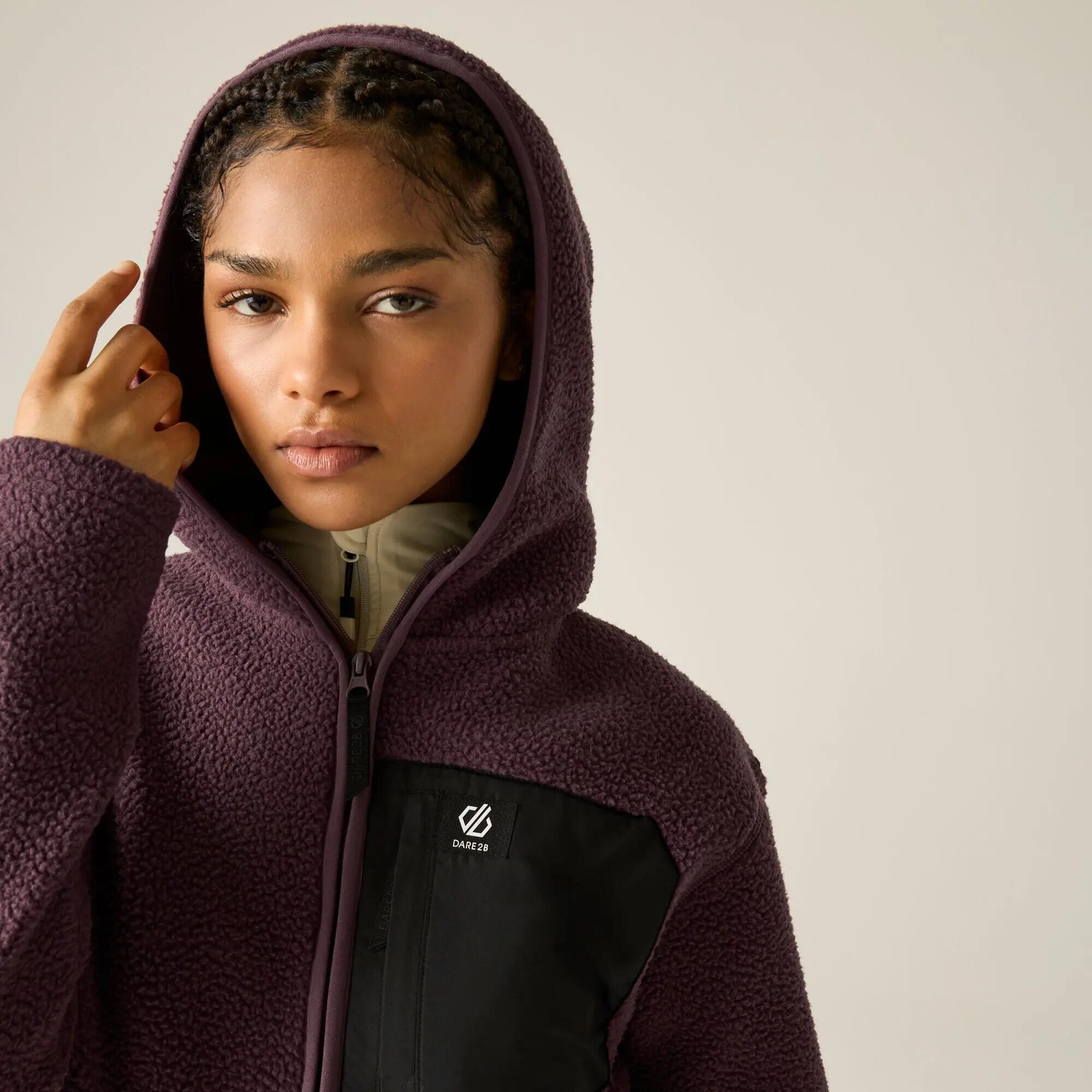 Dames Firn Hooded Borg Fleece 6/10