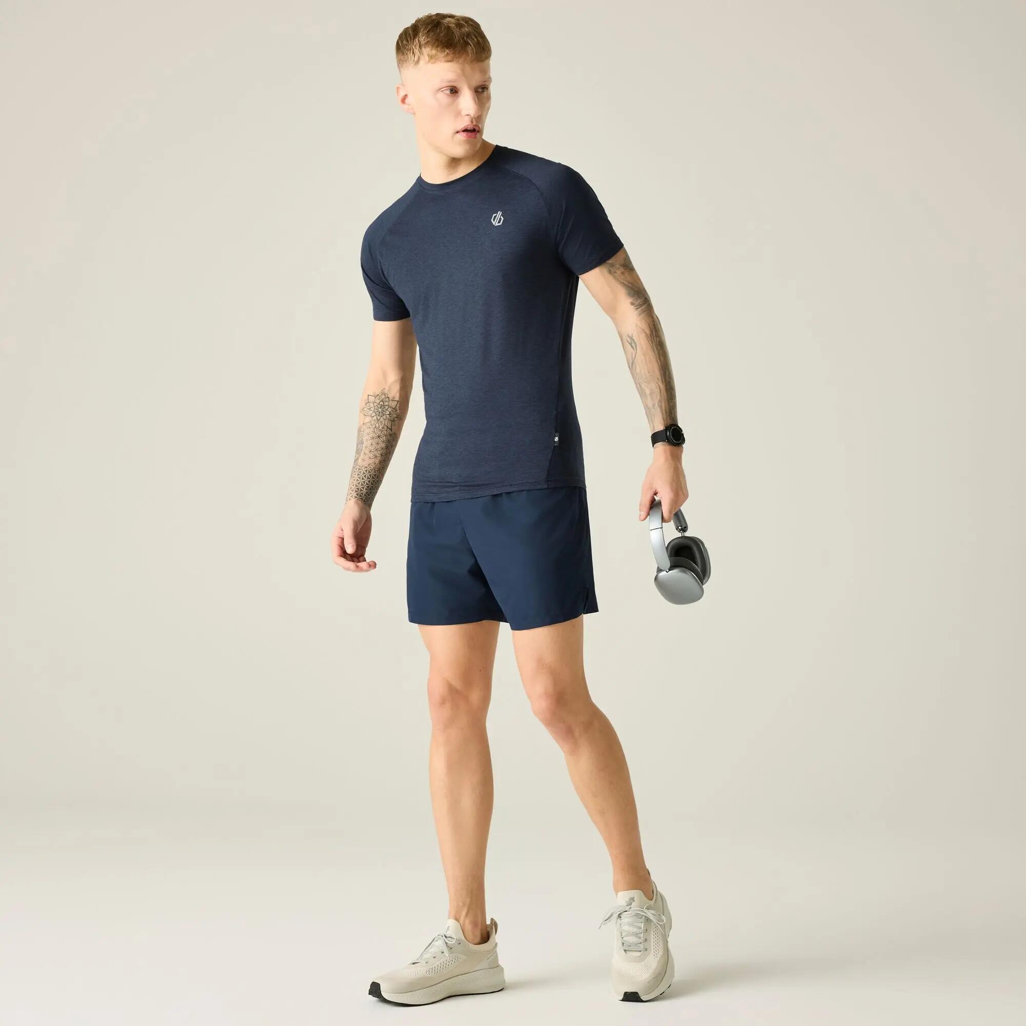 T-shirt Korte Mouwen Wandelen Heren 3/6