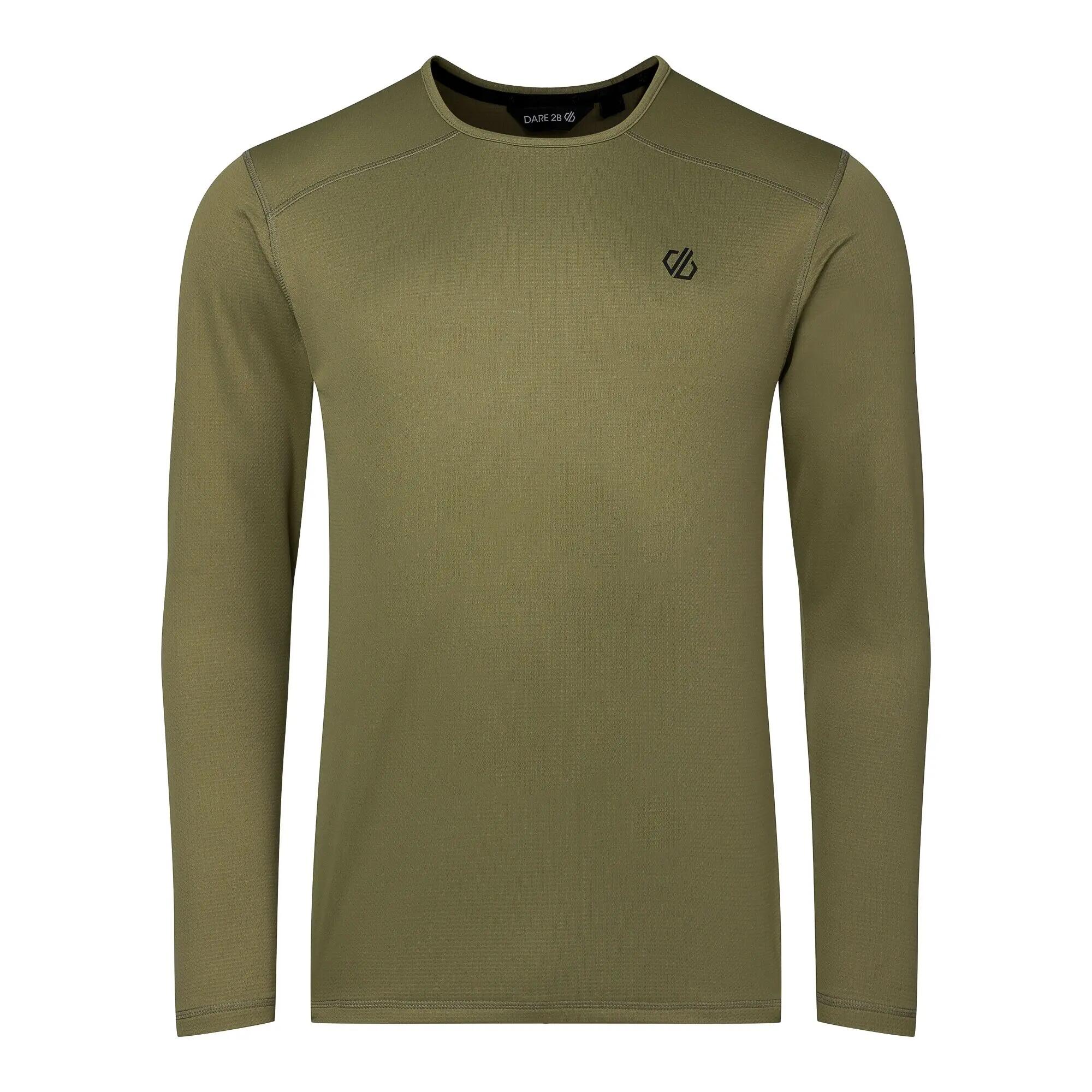 Ventura Grid Crew Neck top voor heren 5/8